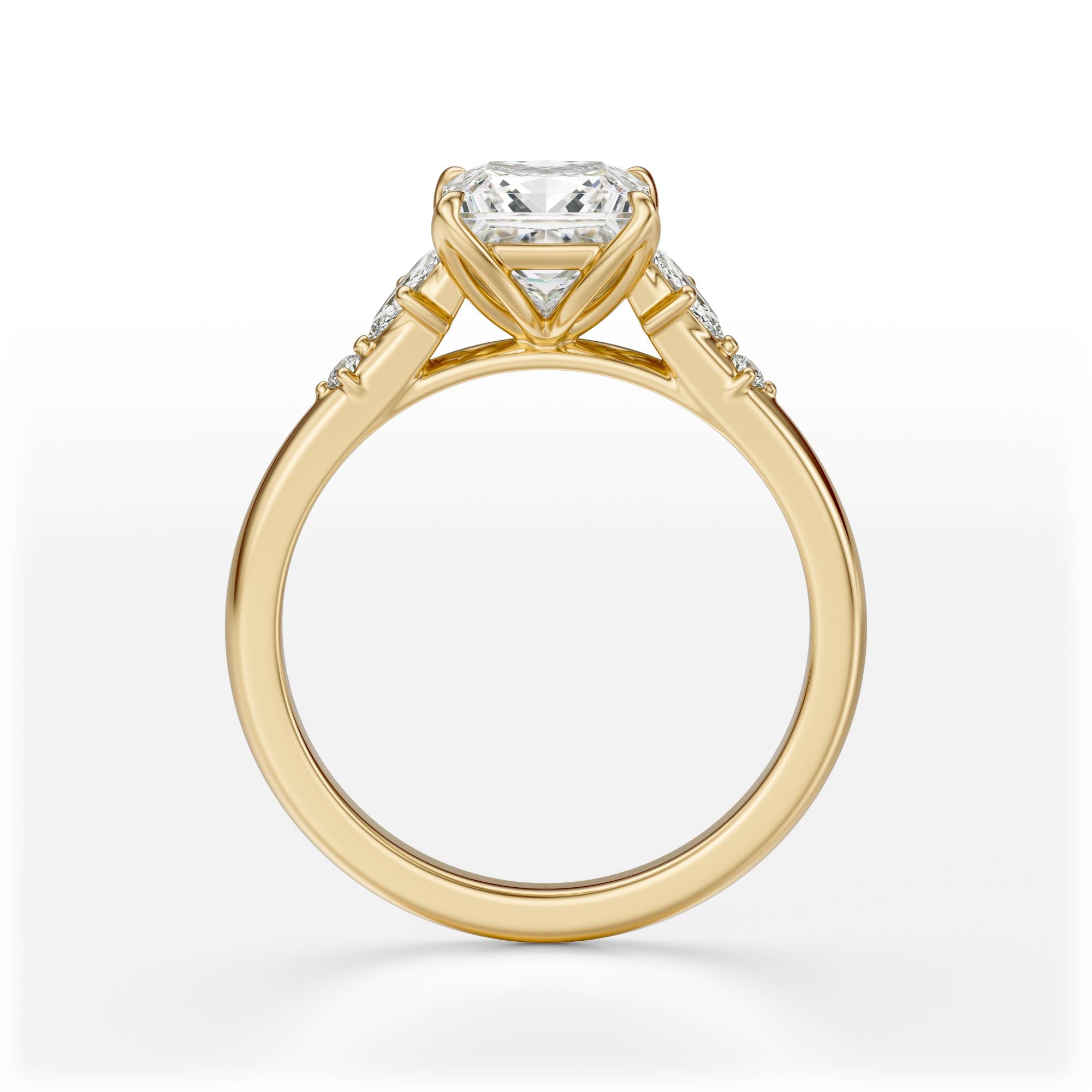 The Skye Ring | Princess | Setting Only - Lavender Creek Gems