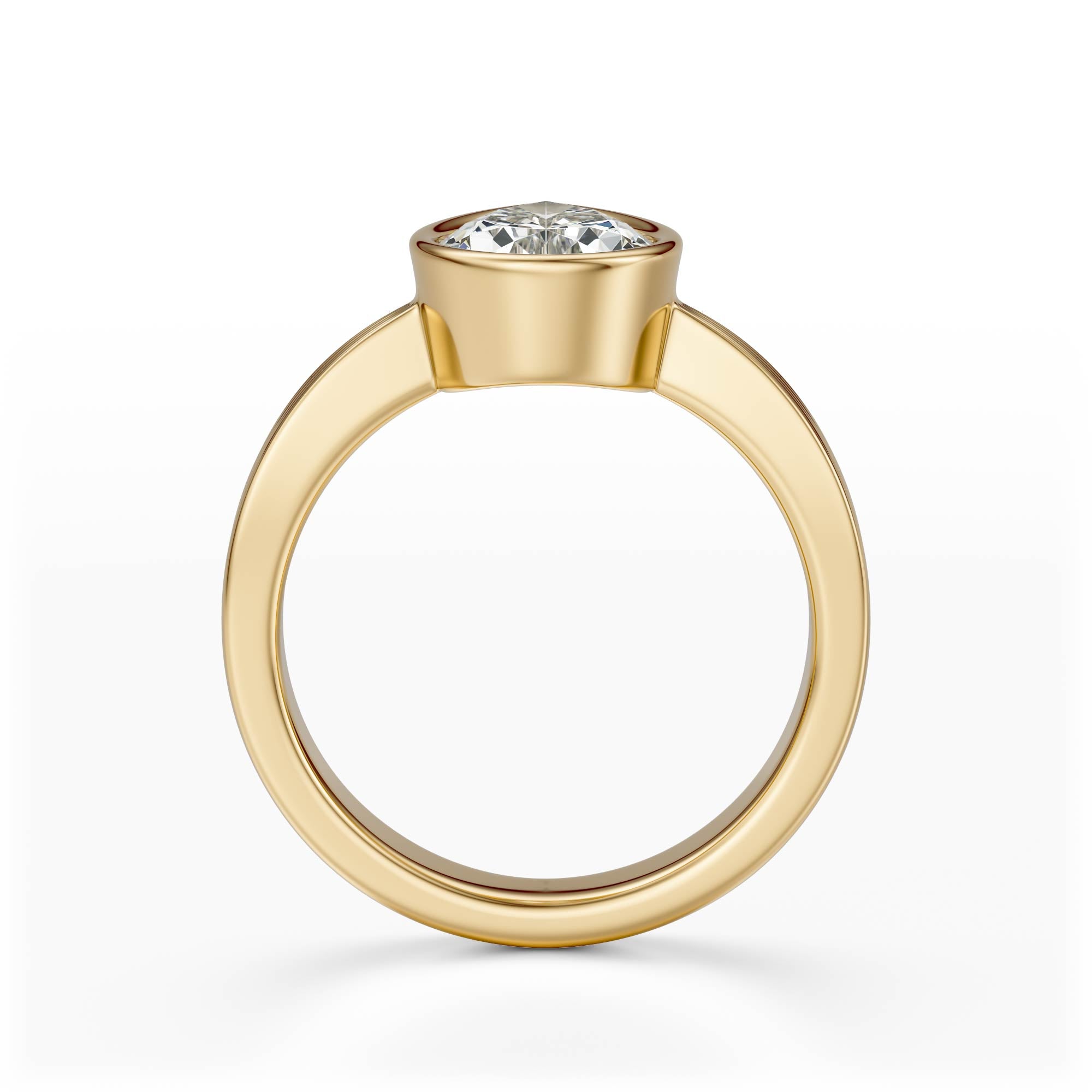 The Veil Ring | Pear - Lavender Creek Gems