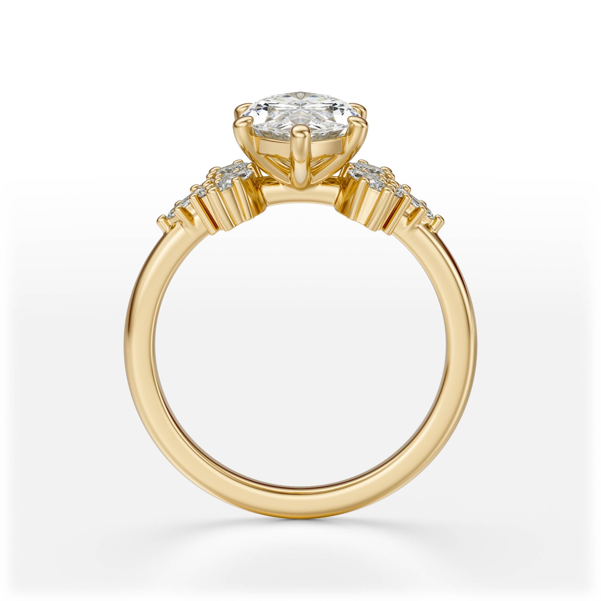 The Veraine Ring | Marquise | Setting Only