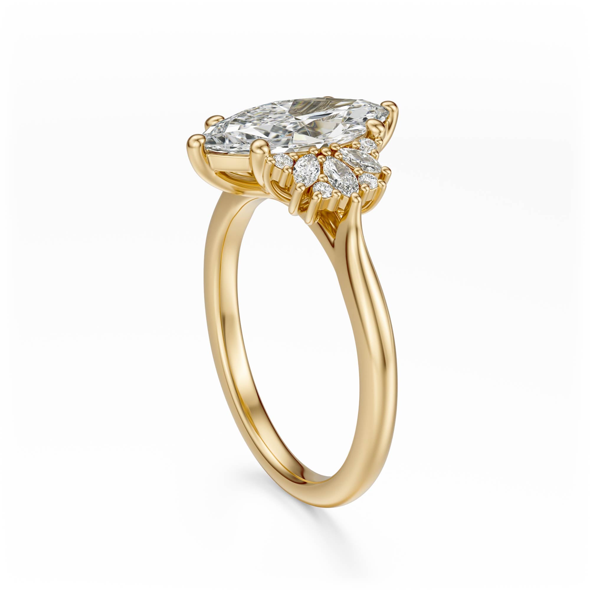 The Ambrosia Ring | Marquise - Lavender Creek Gems