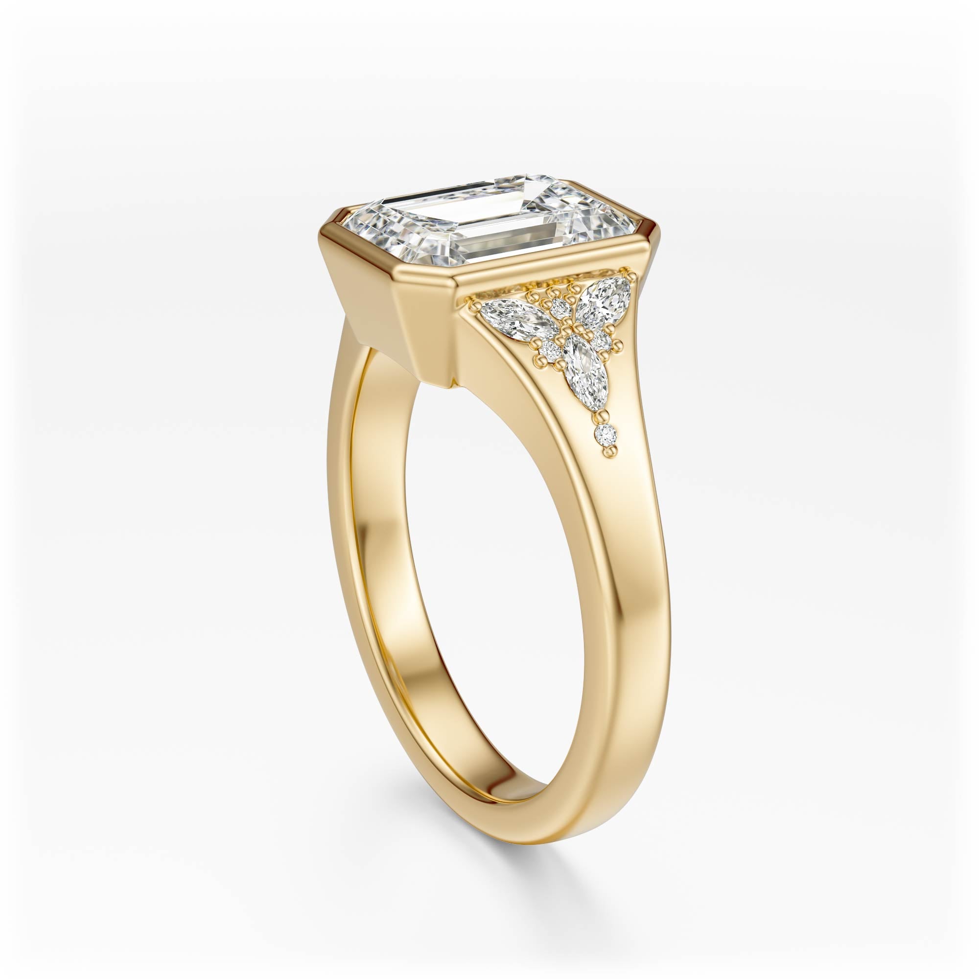 The Daylight Ring | Emerald Cut