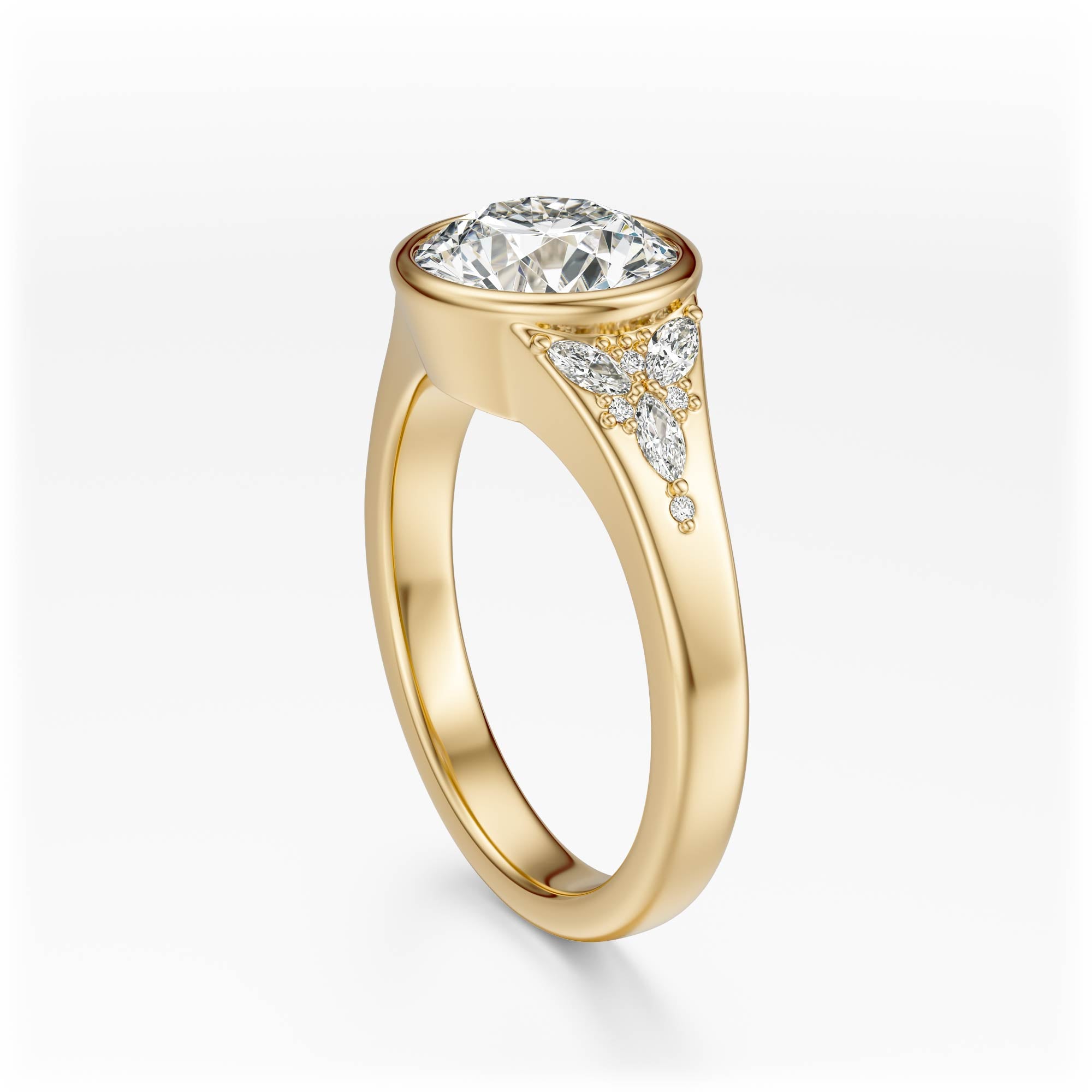 The Daylight Ring | Round | Setting Only