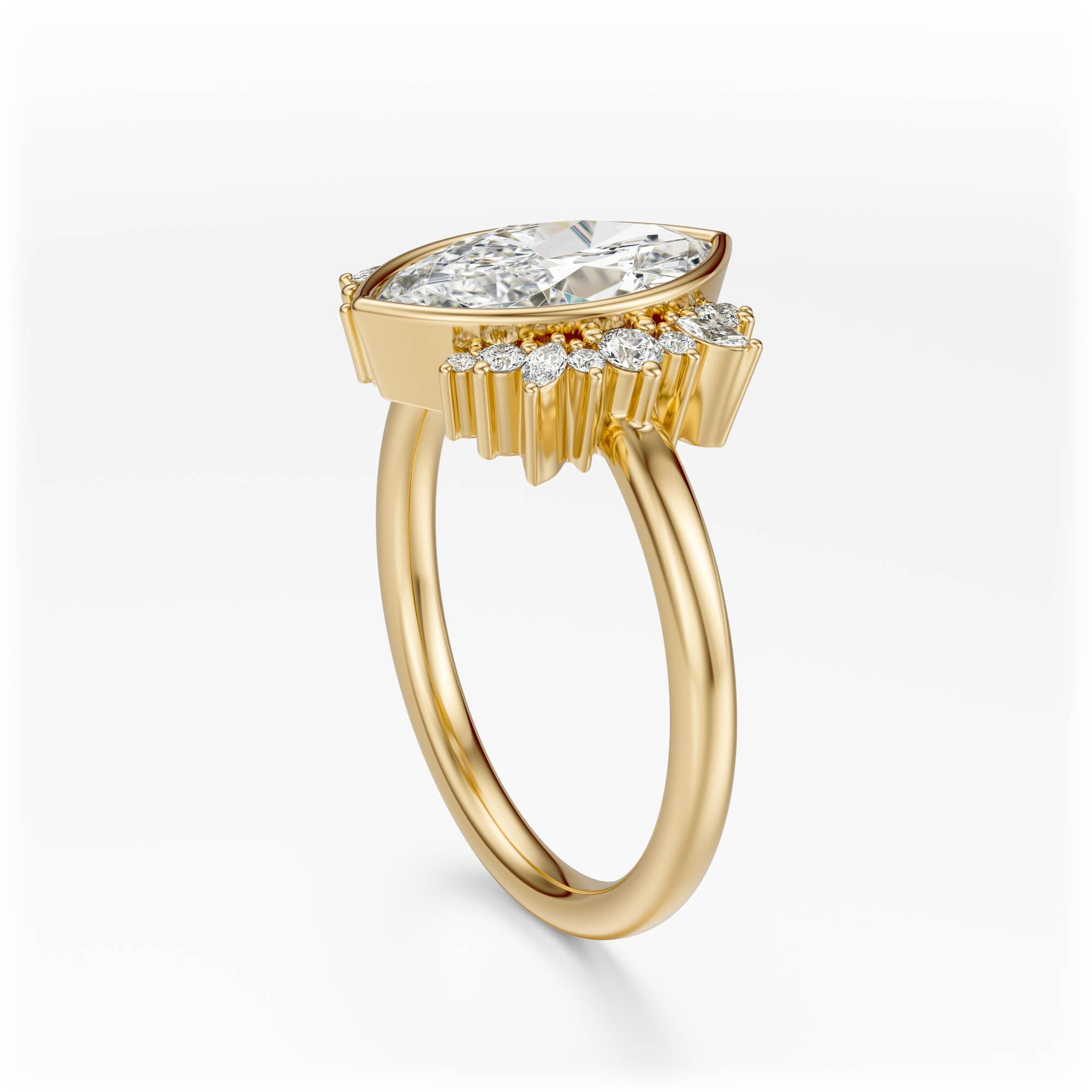 The Bezel Eleanor Ring