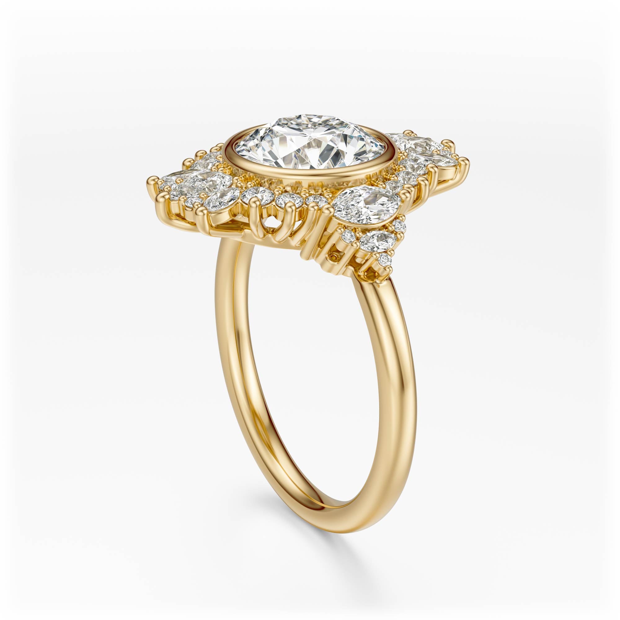 The Ethereal Ring | Round - Lavender Creek Gems