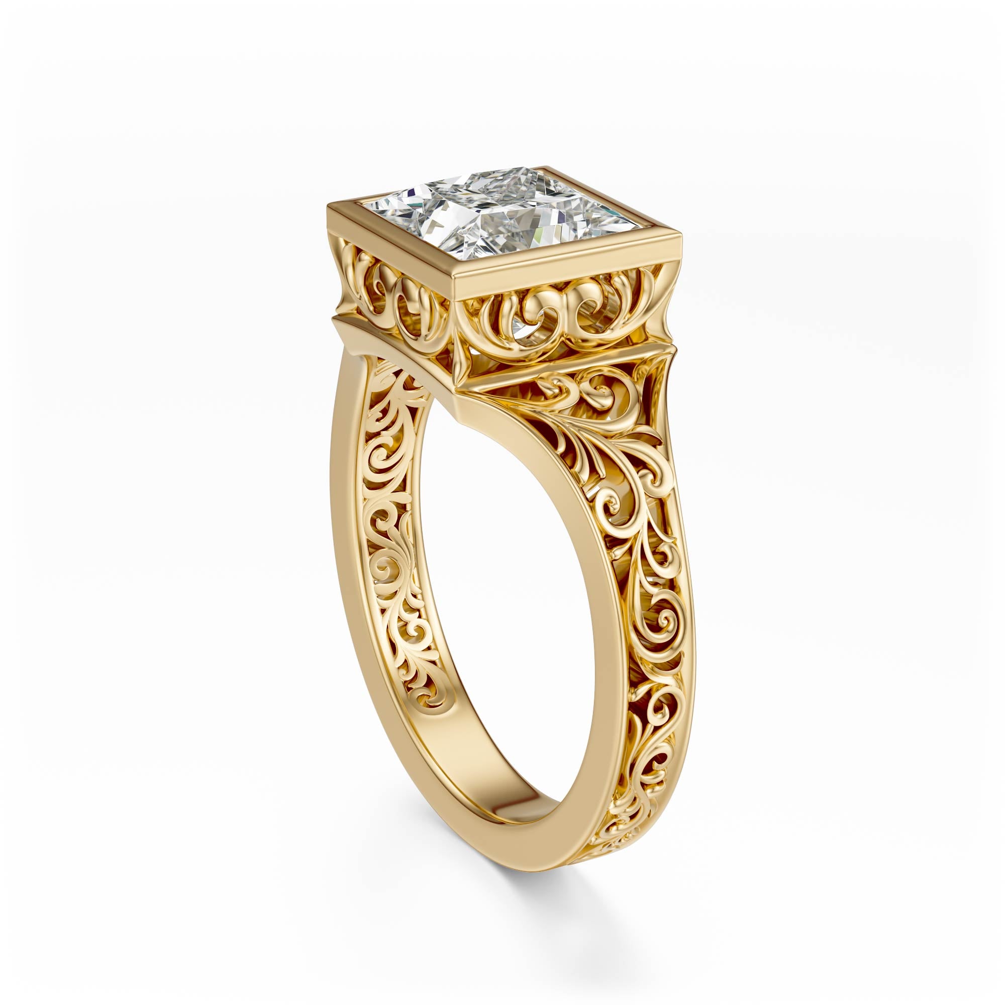 The Endearment Ring | Princess - Lavender Creek Gems