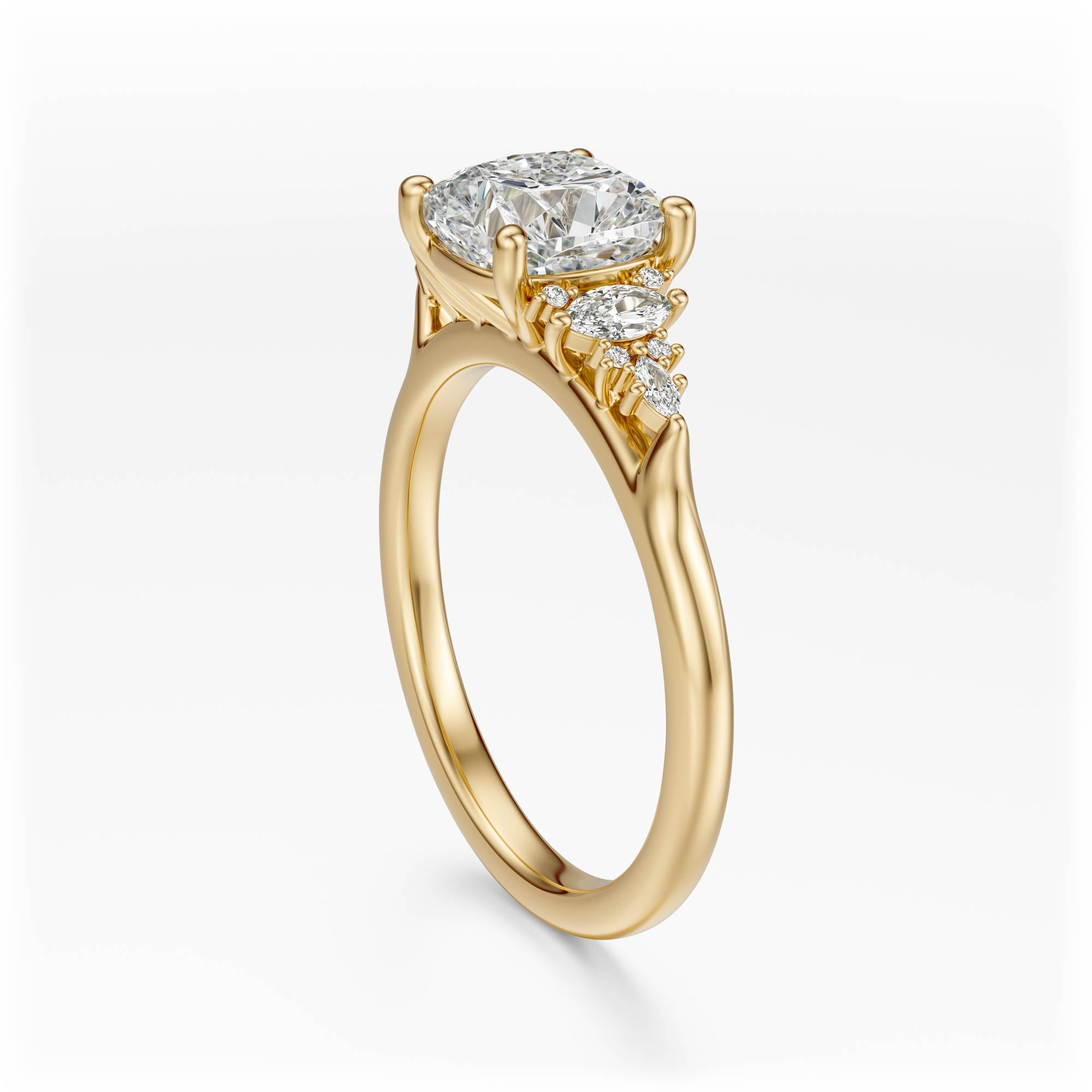 The Maeve Ring | Cushion | Setting Only