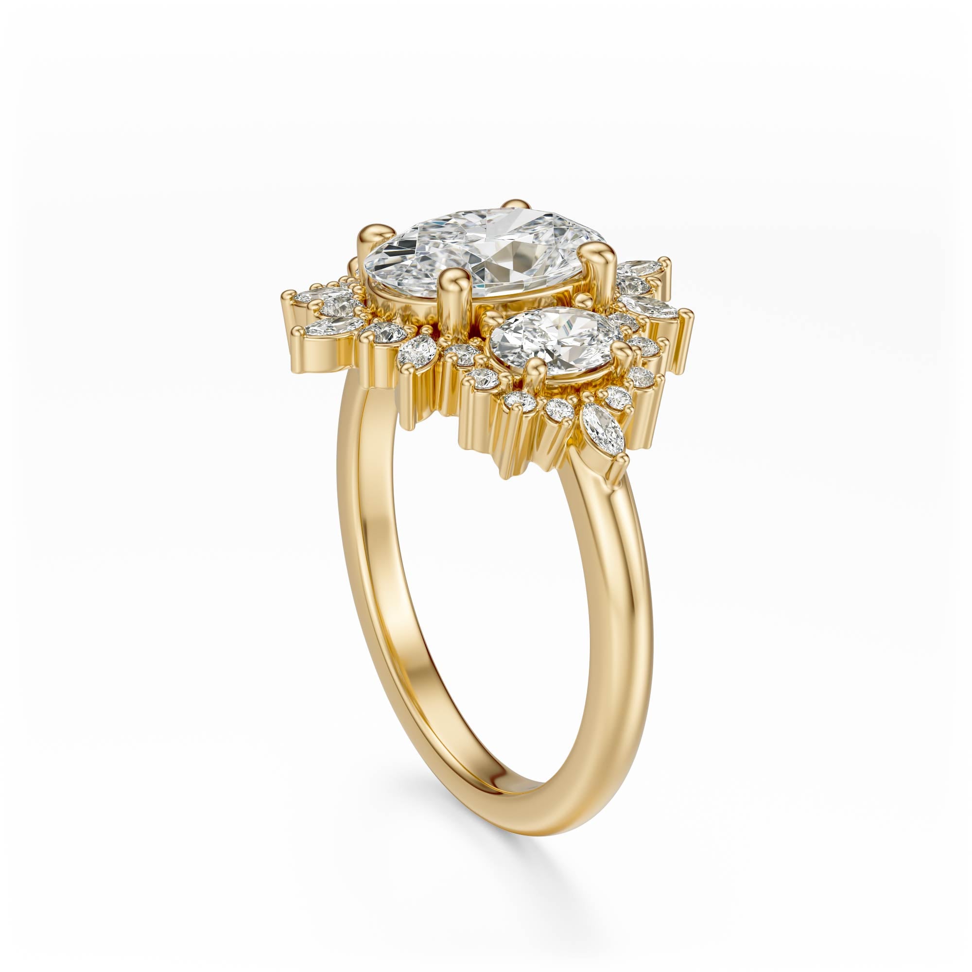 The Marial Ring | Oval