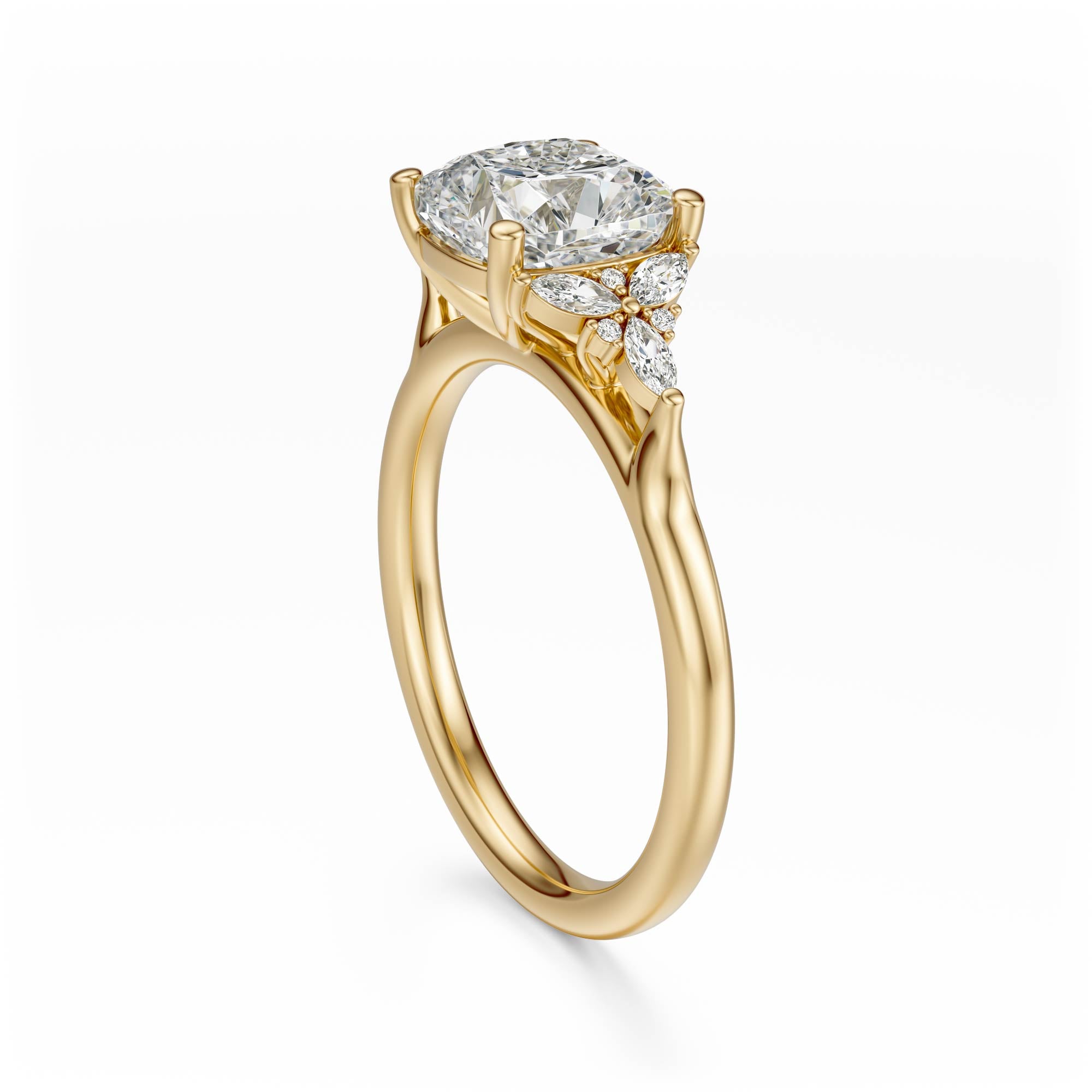 The Meadow Ring | Cushion - Lavender Creek Gems