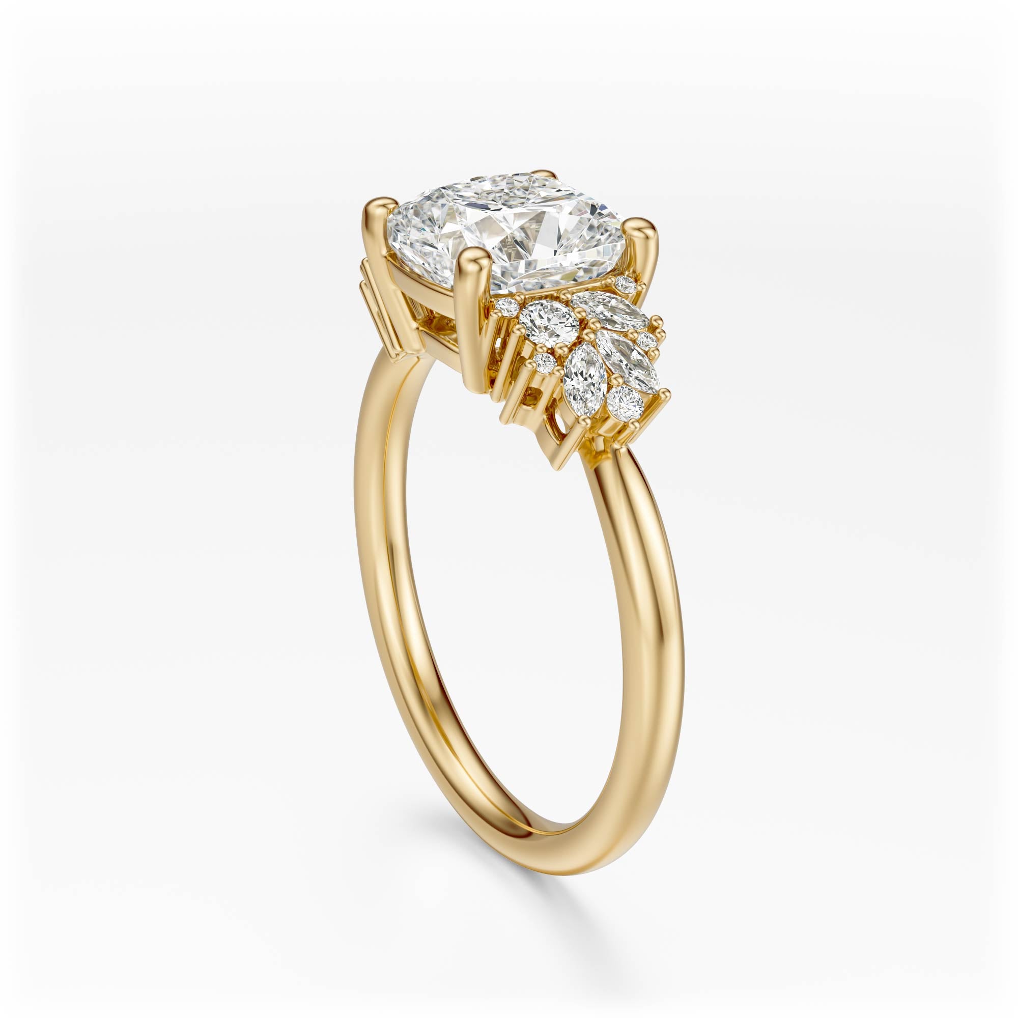 The Rosalie Ring | Cushion | Setting Only