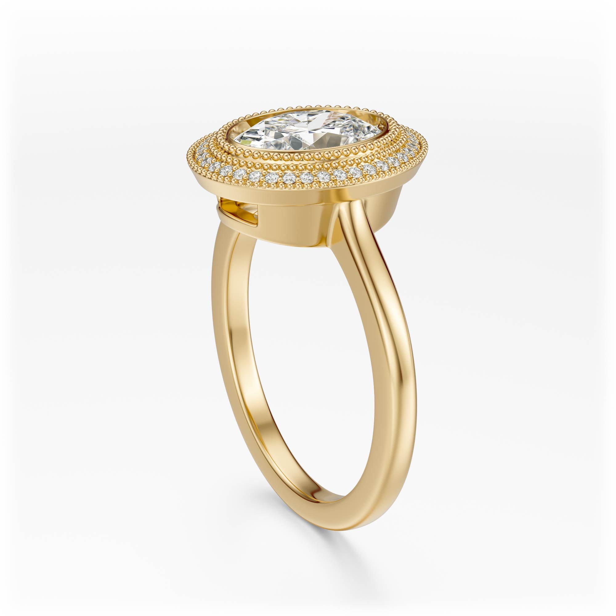 The Satine Ring | Oval