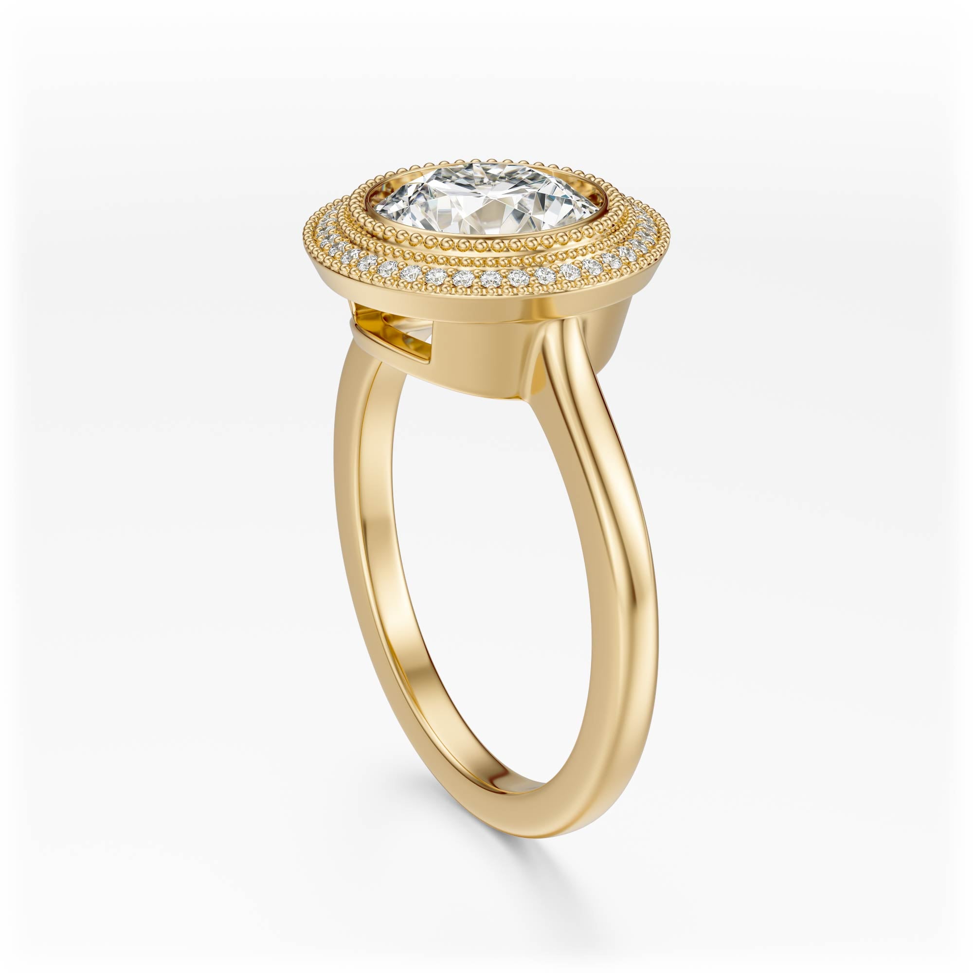 The Satine Ring | Round