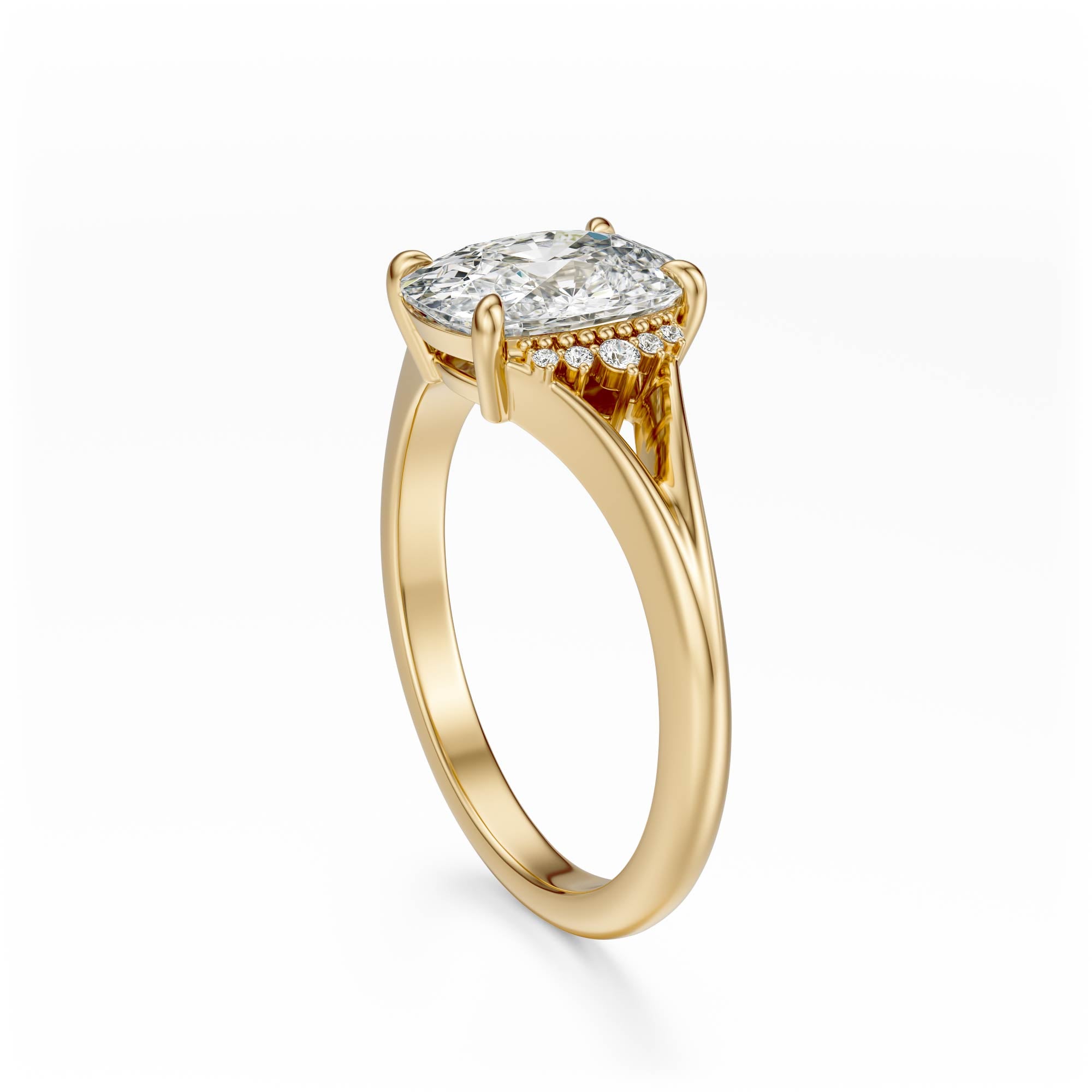 The Serendipity Ring | Elongated Cushion