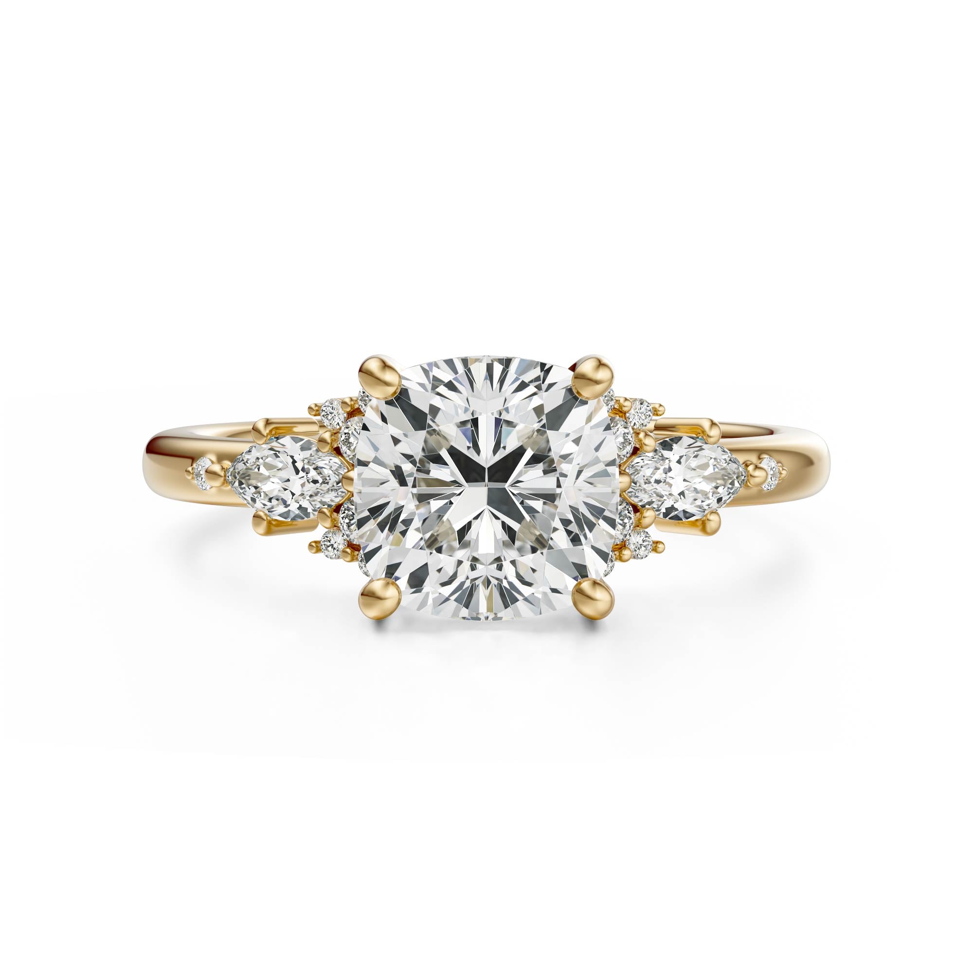 The Ascendant Ring | Cushion - Lavender Creek Gems