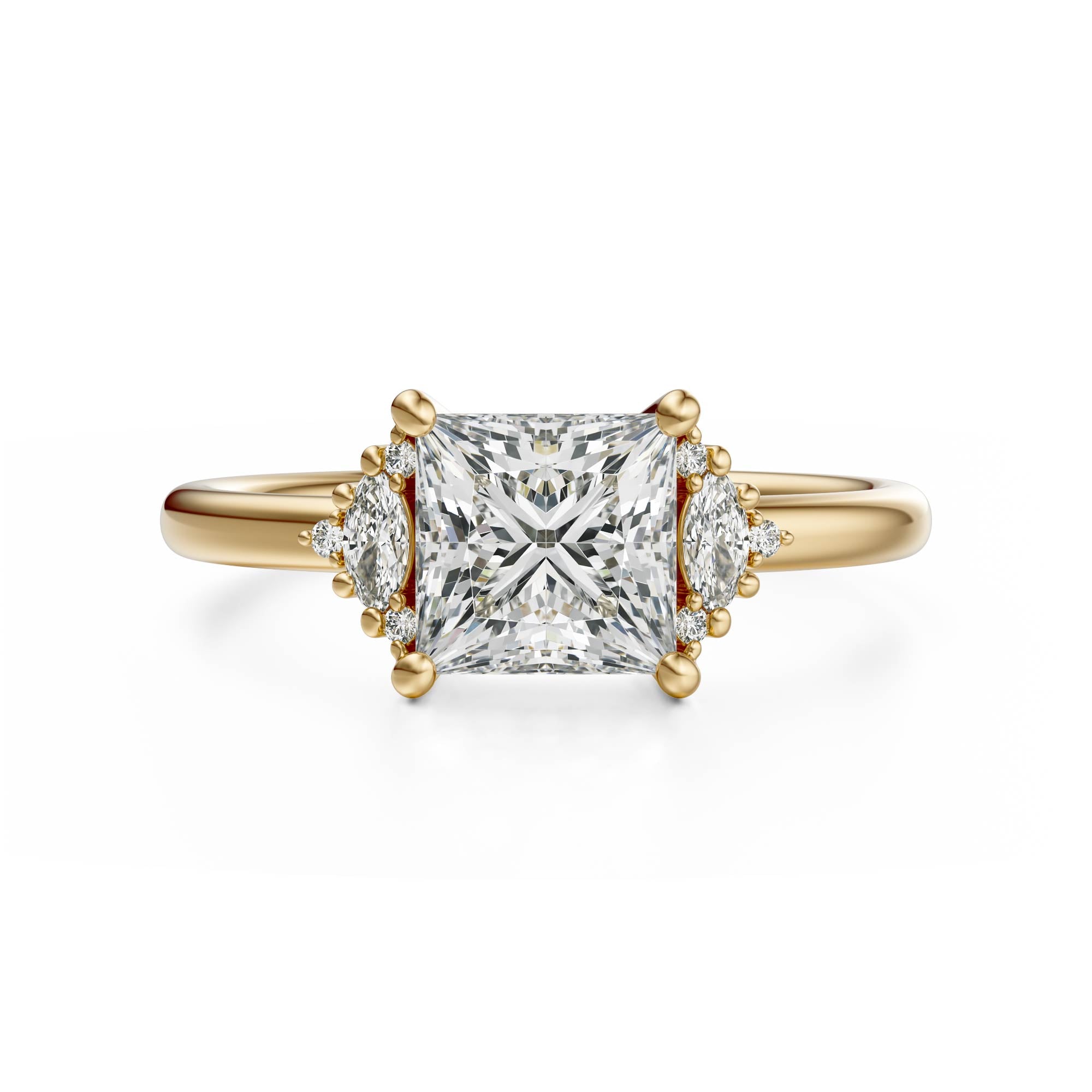 The Low Maren Ring | Princess | Setting Only