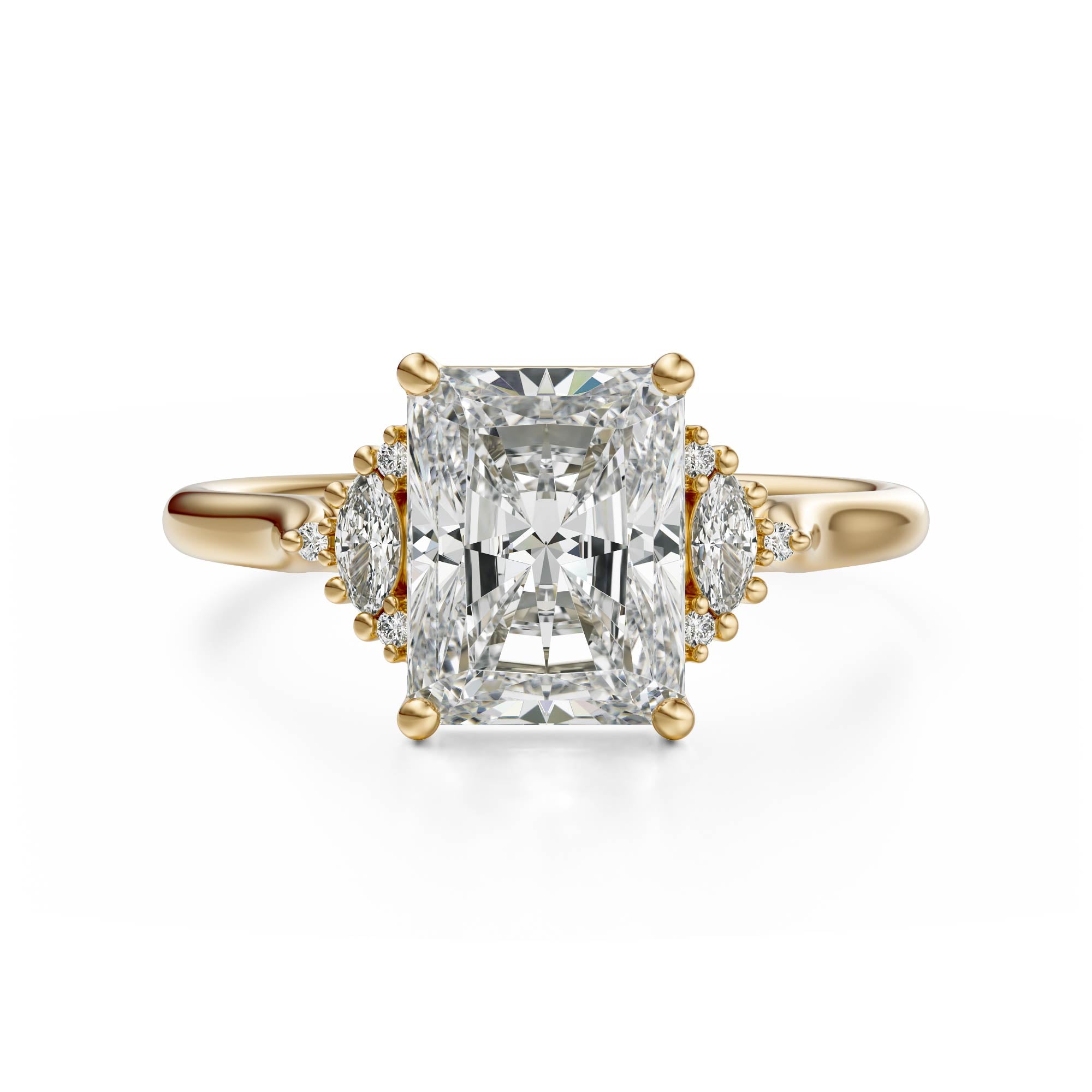 The Maren Ring | Radiant | Setting Only