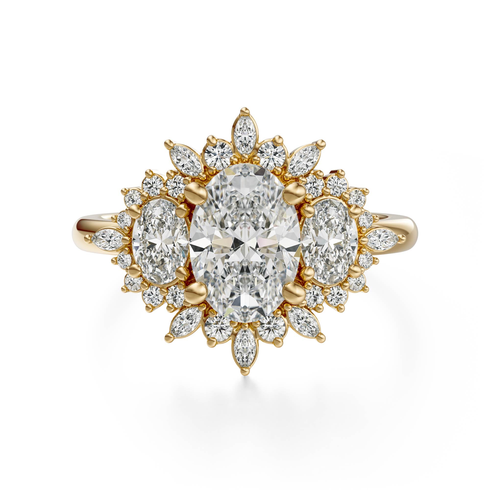The Marial Ring | Oval