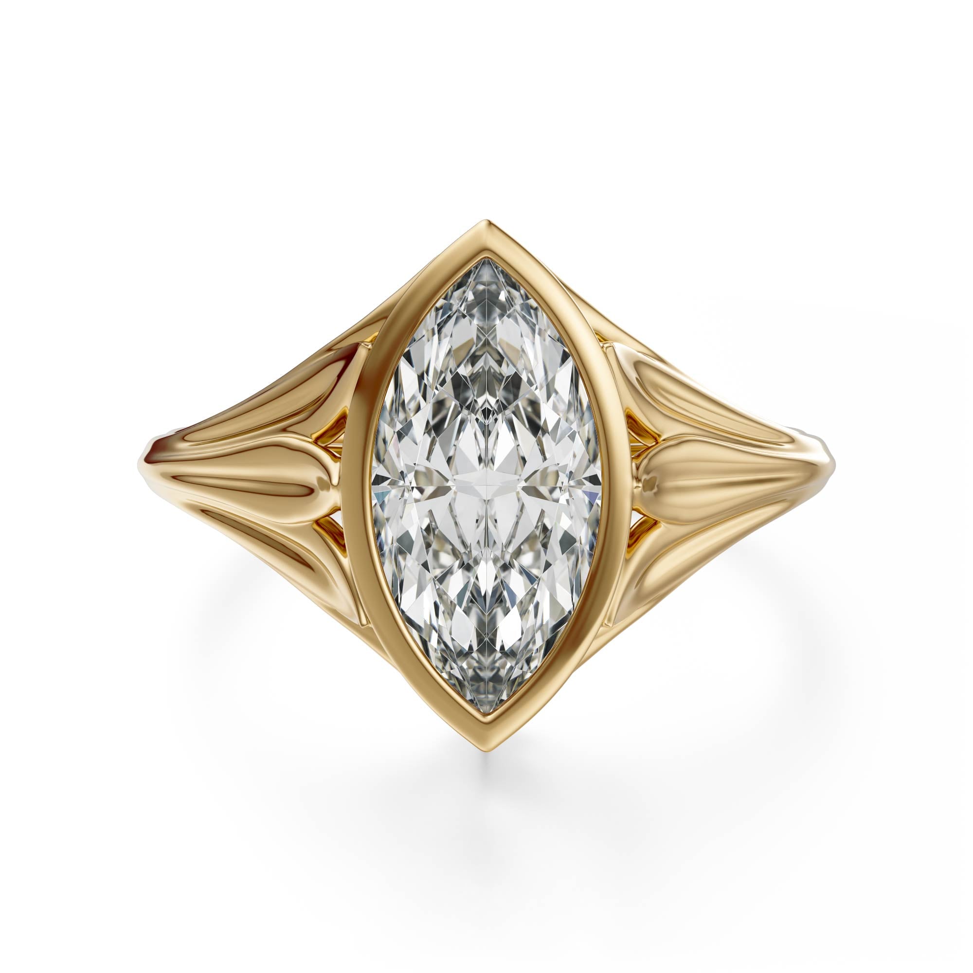 The Nightbloom Ring | Marquise - Lavender Creek Gems