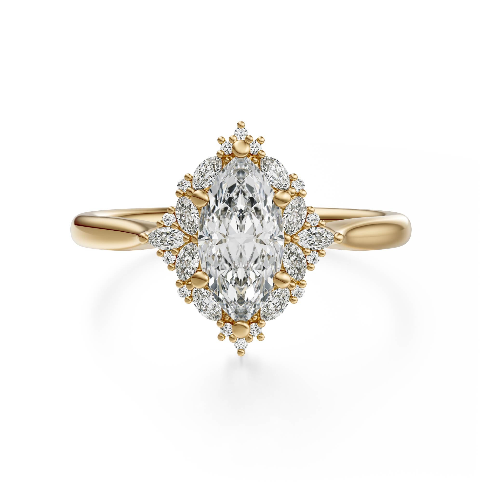The Noemi Ring | Setting Only - Lavender Creek Gems