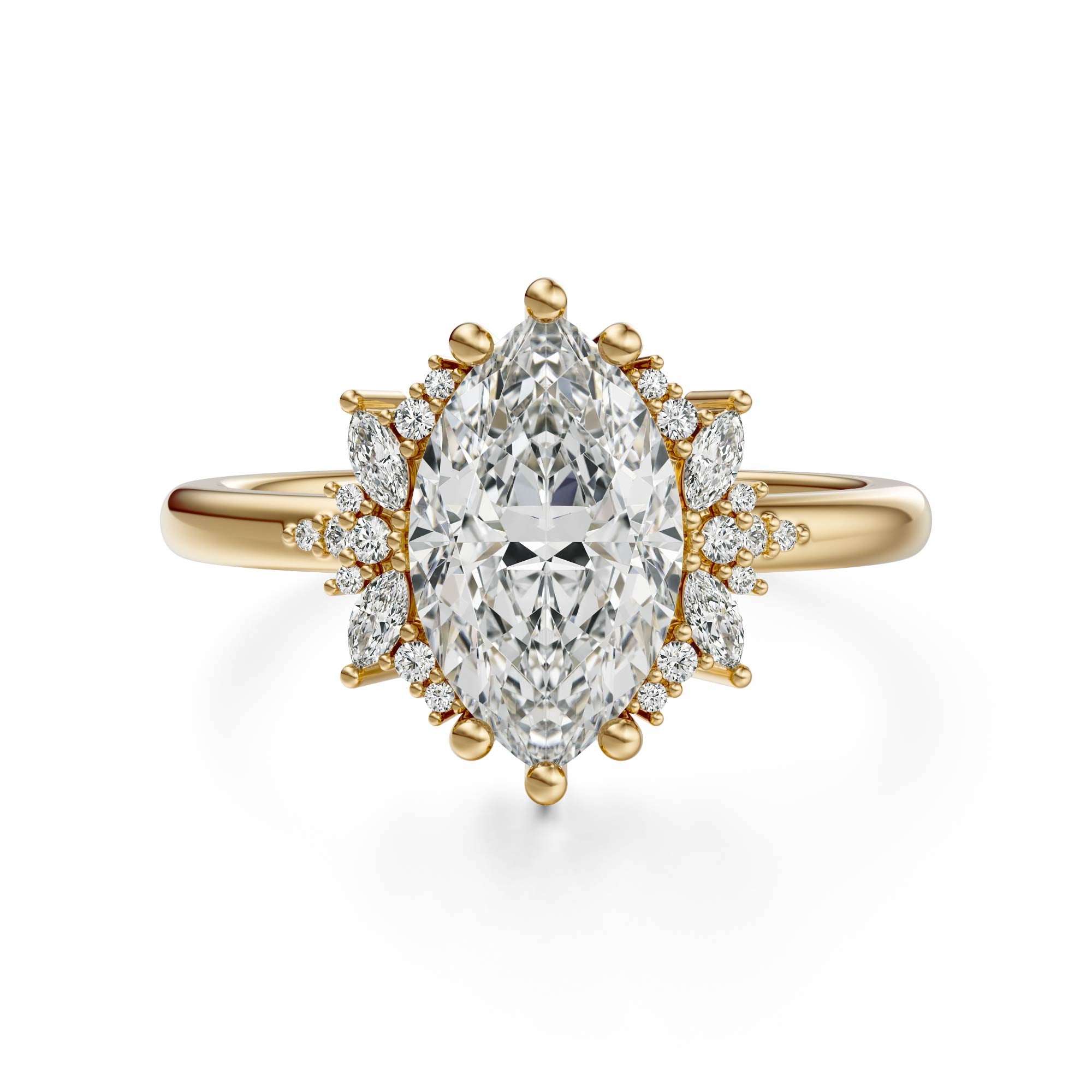The Reverie Ring | Marquise | Setting Only