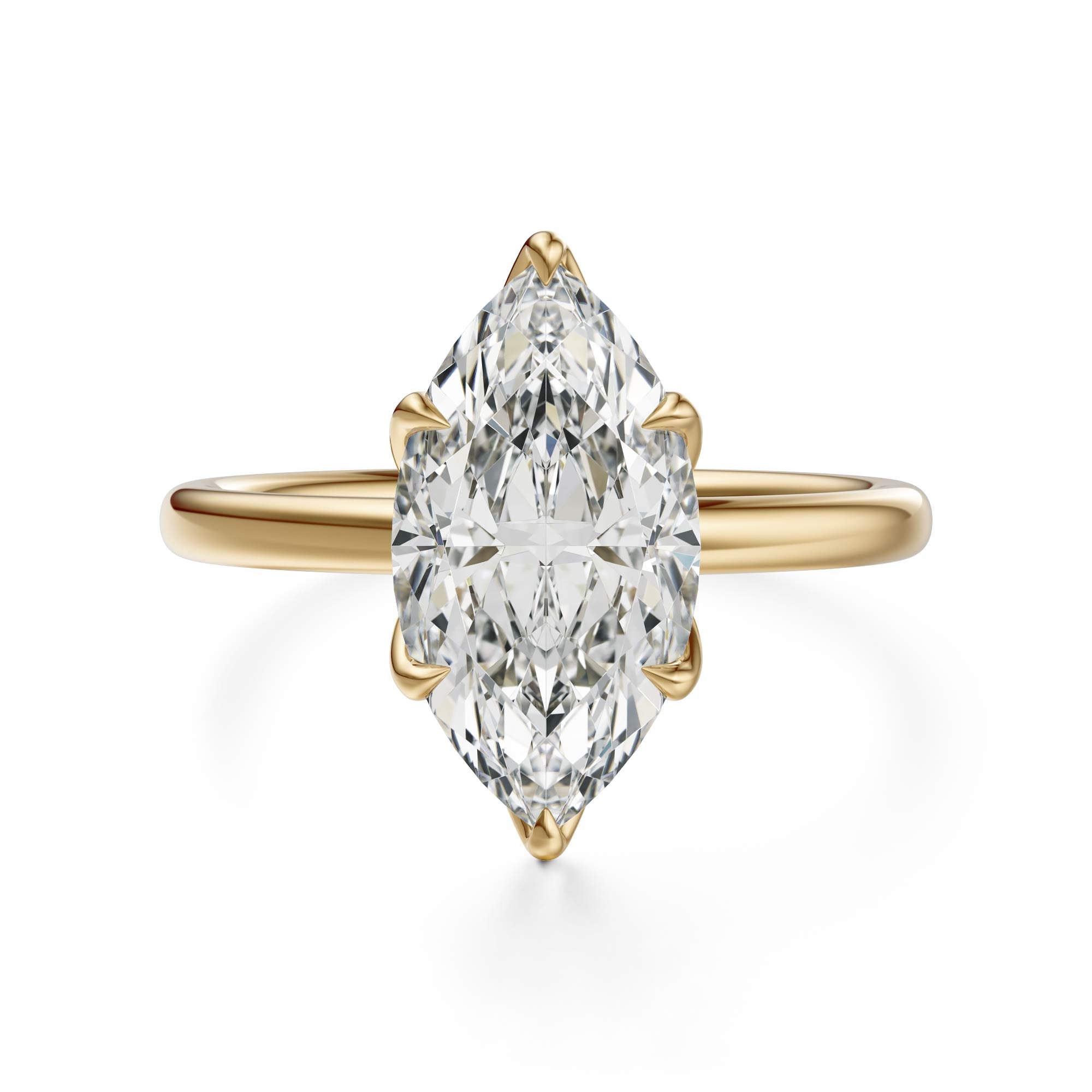 The Secret Garden Ring | Marquise | Setting Only