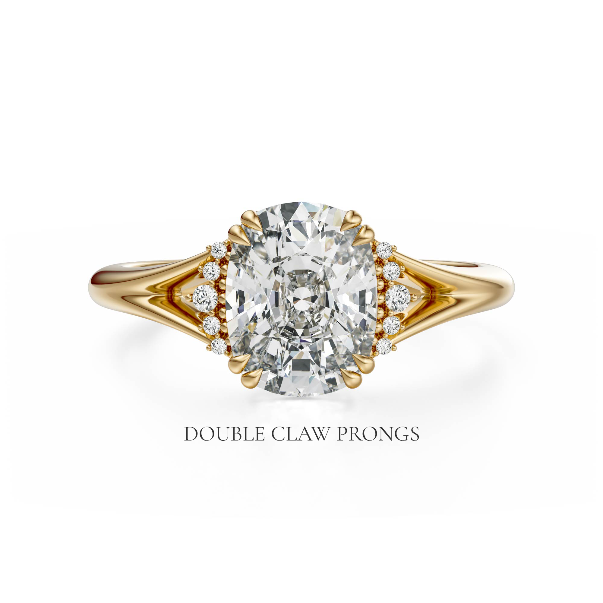The Serendipity Ring | Elongated Cushion - Lavender Creek Gems
