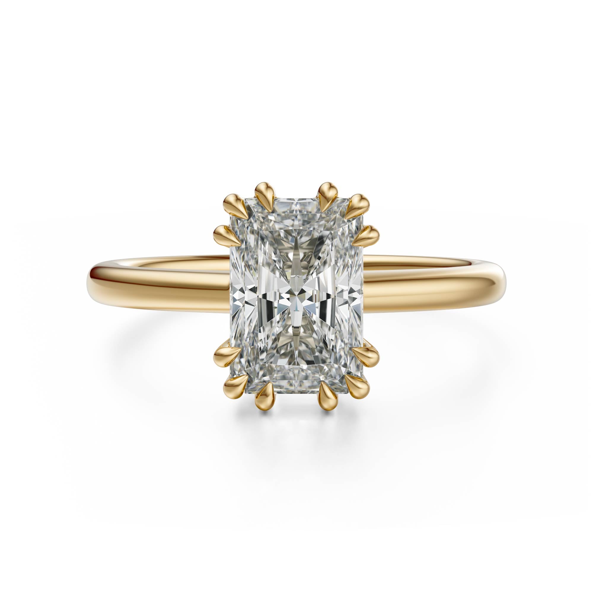 The Thalassa Ring | Radiant - Lavender Creek Gems