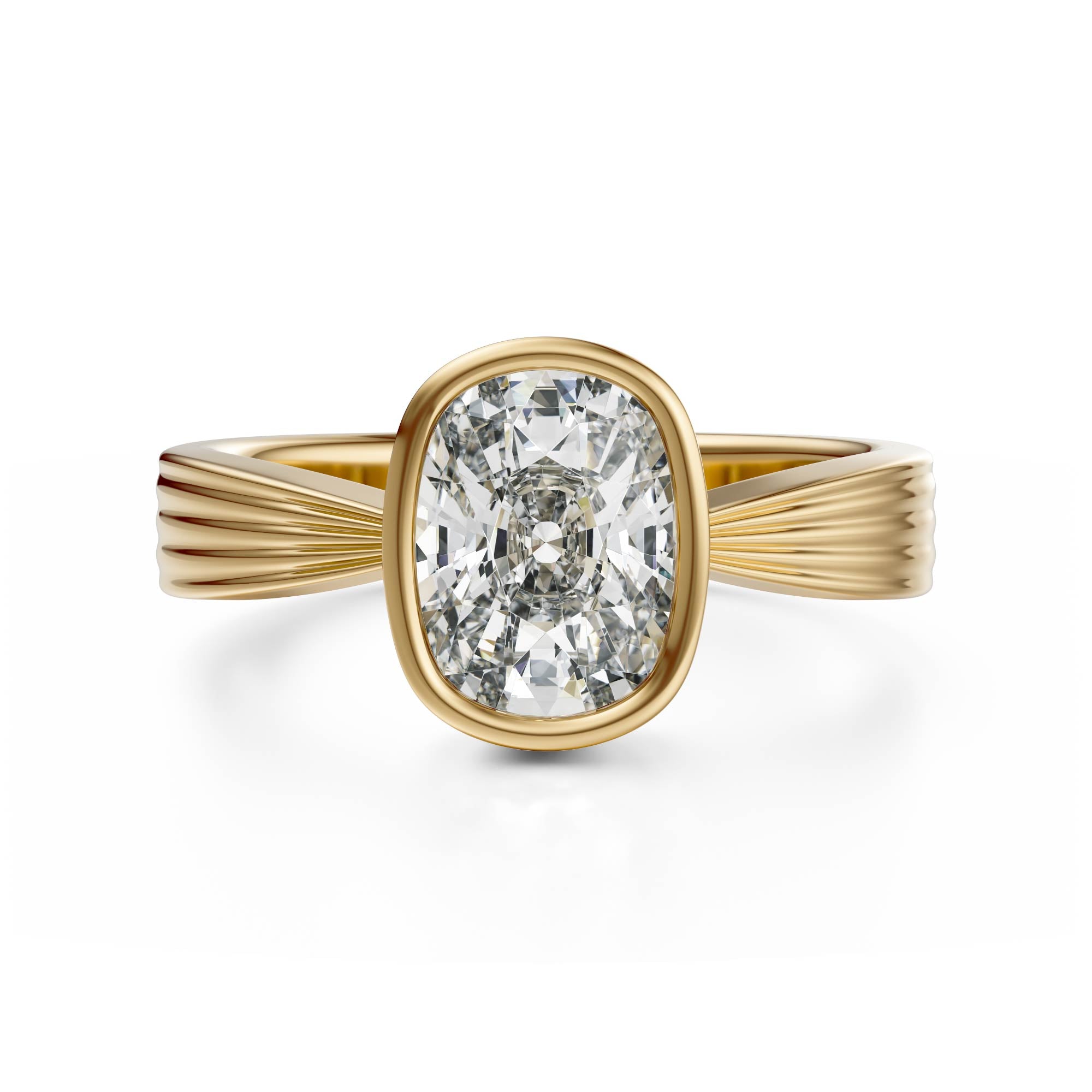 The Veil Ring | Elongated Cushion - Lavender Creek Gems