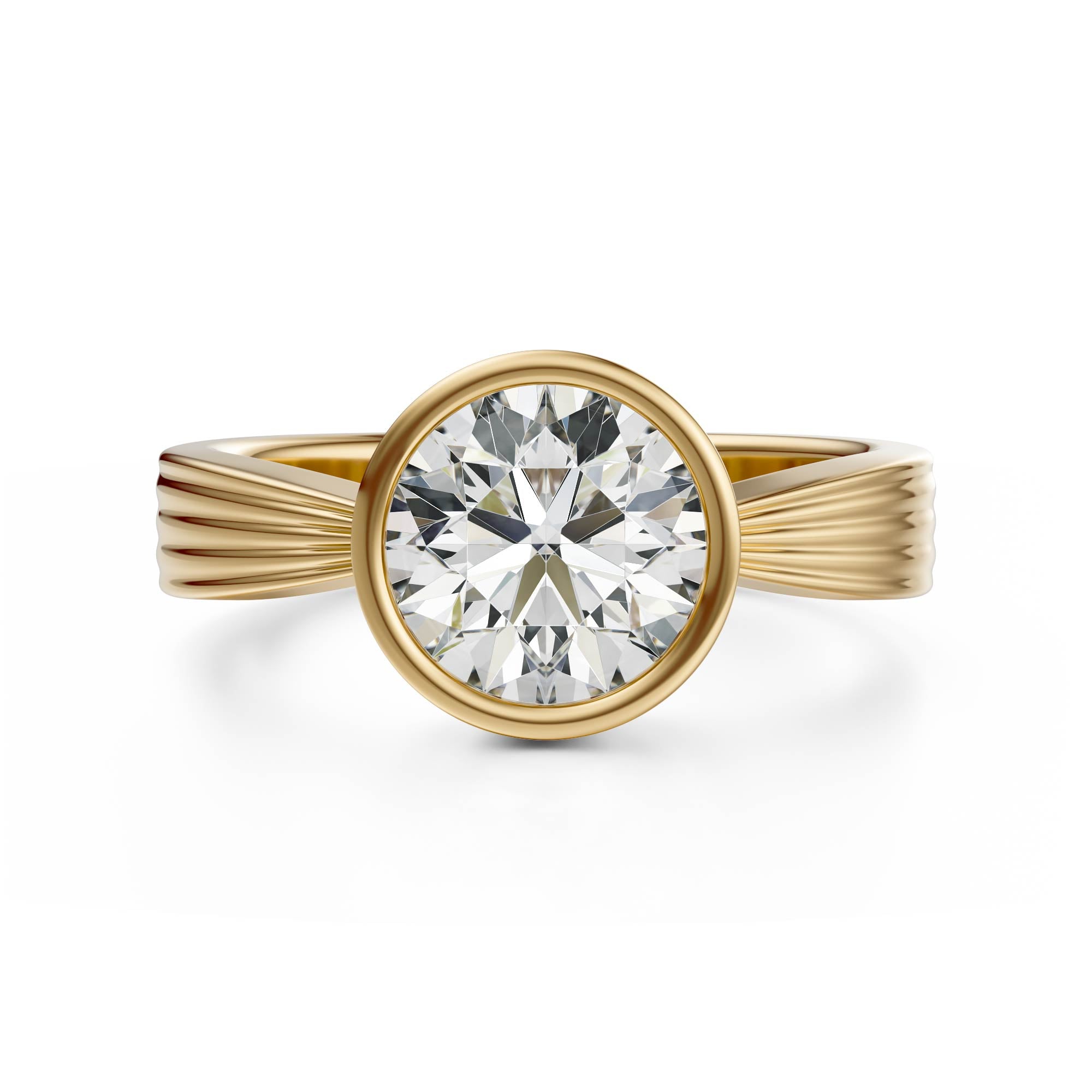 The Veil Ring | Round - Lavender Creek Gems