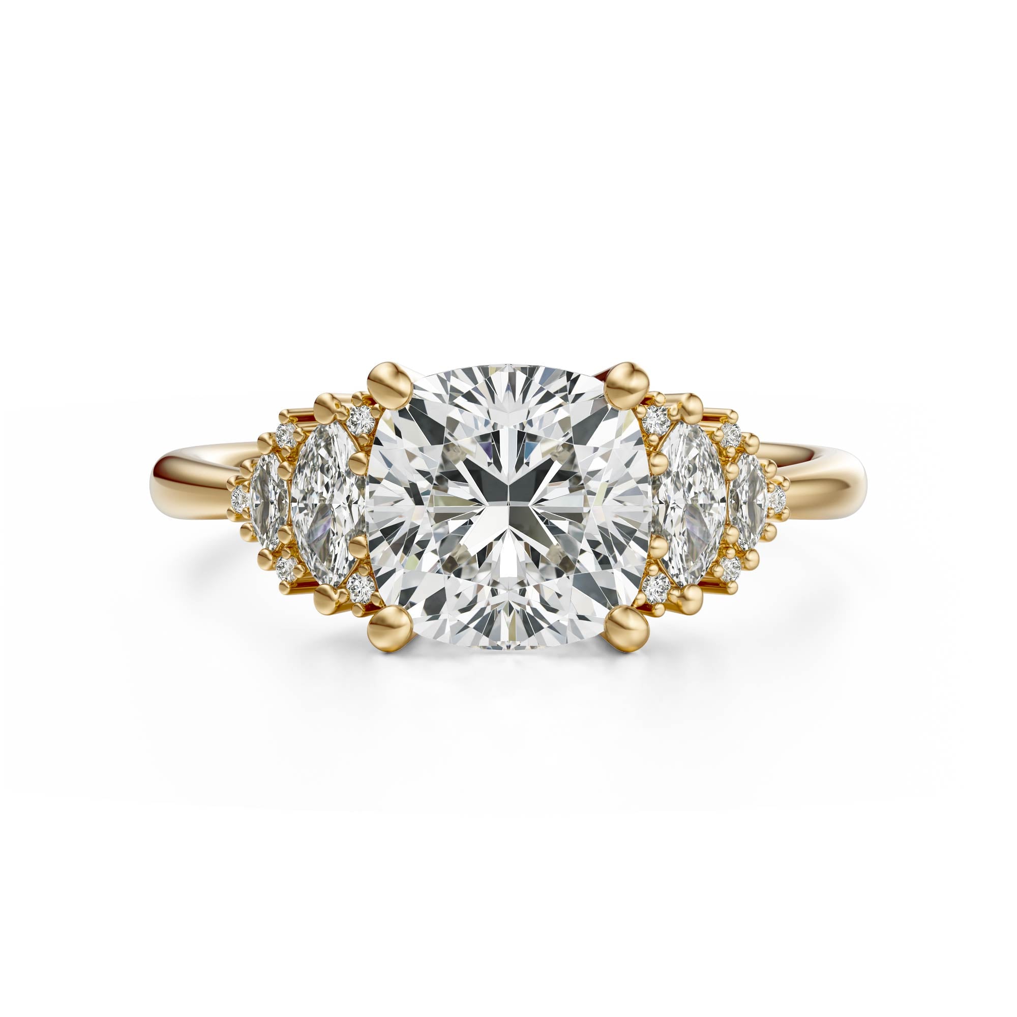 The Vivienne Ring | Cushion