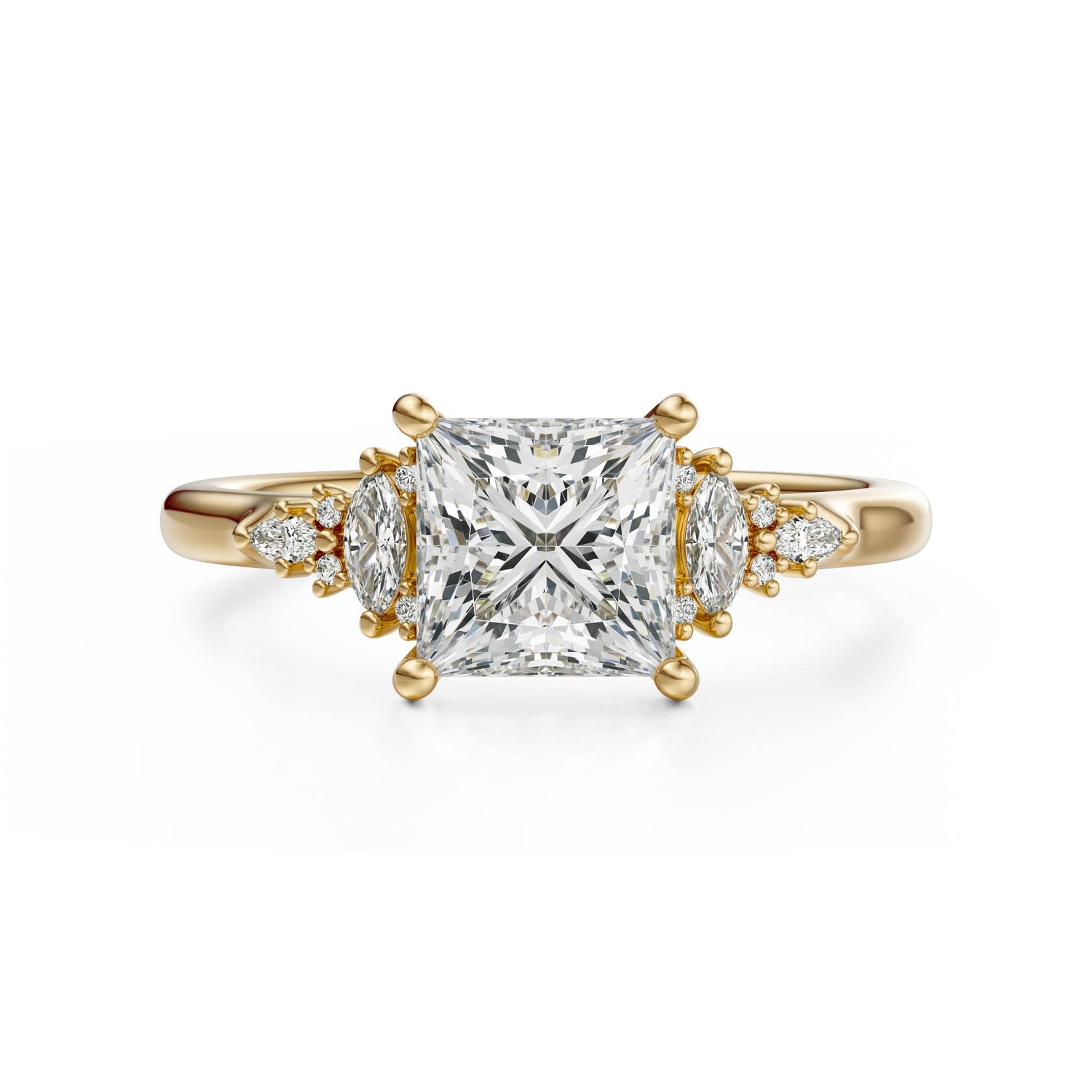 The Maeve Ring | Princess - Lavender Creek Gems