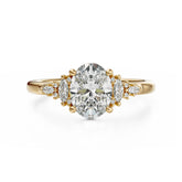 The Maeve Ring | Oval | Setting Only - Lavender Creek Gems