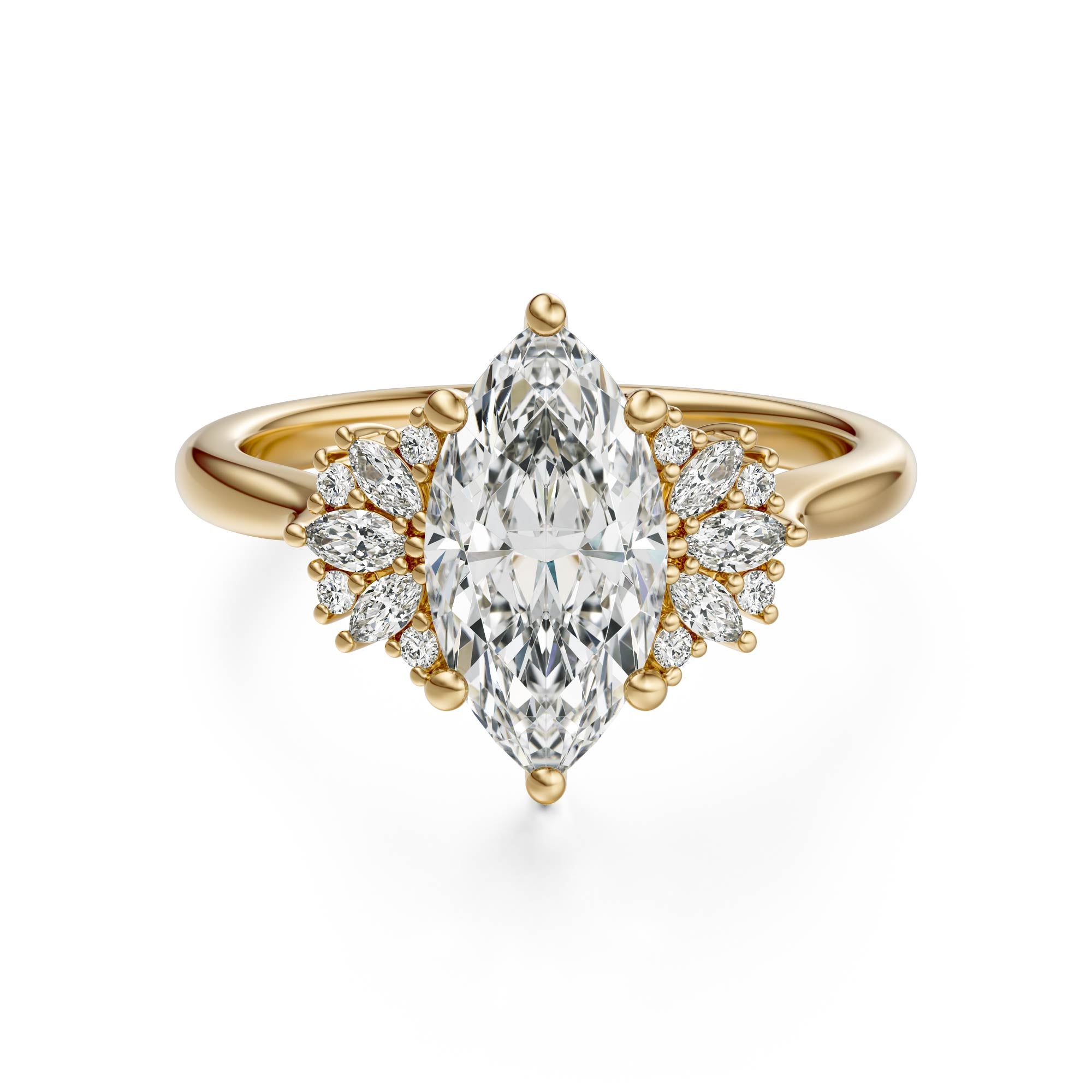 The Ambrosia Ring | Marquise - Lavender Creek Gems