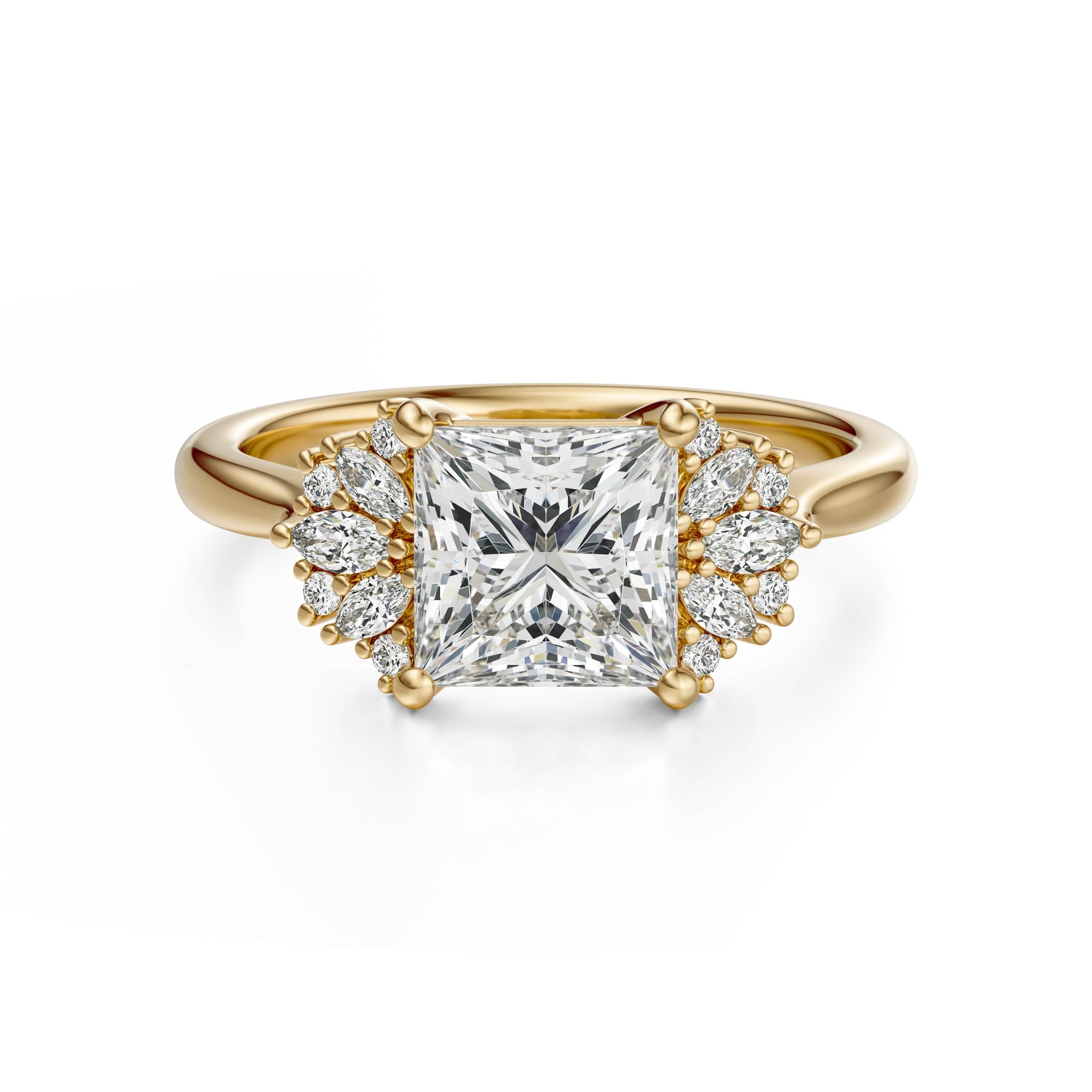 The Ambrosia Ring | Princess - Lavender Creek Gems