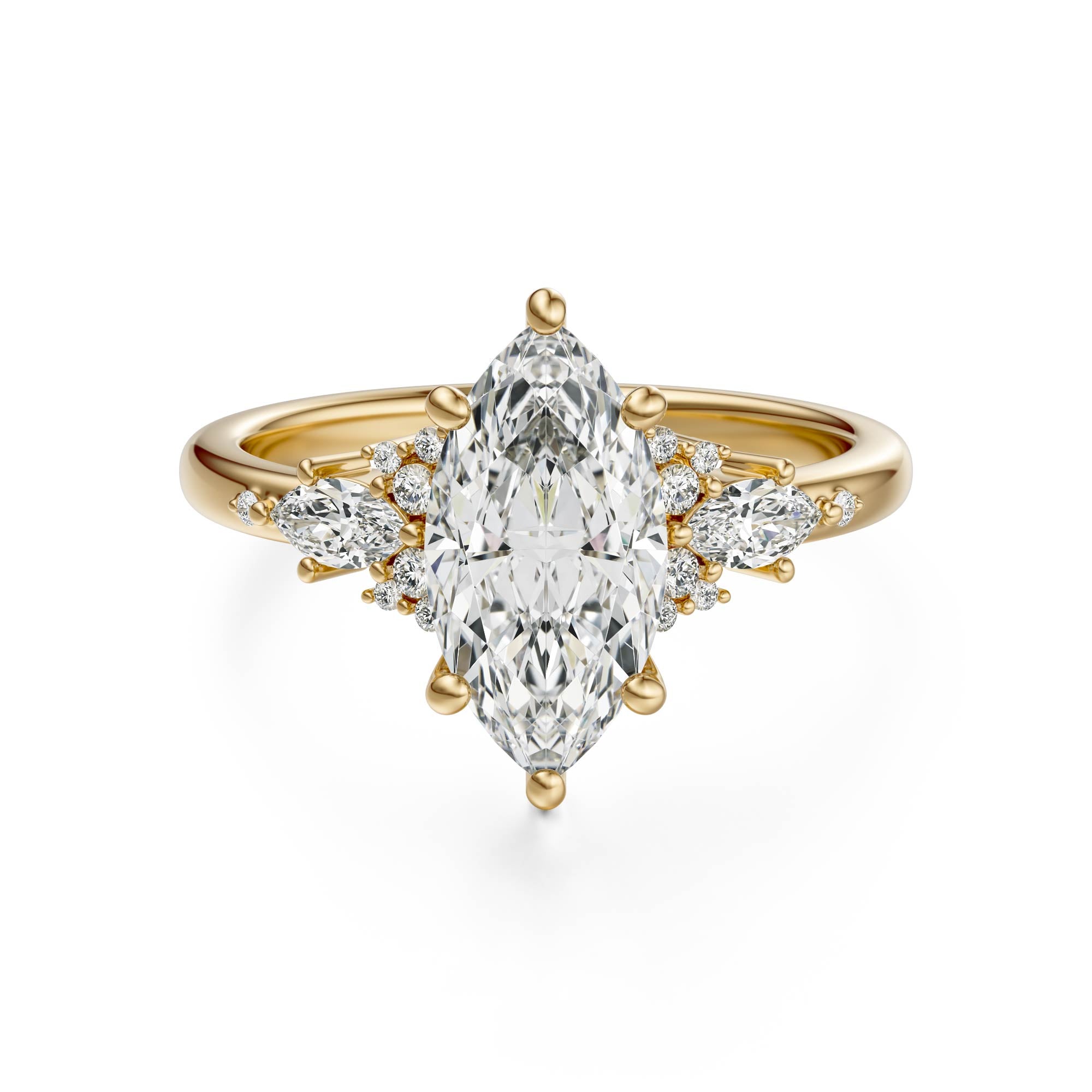 The Ascendant Ring | Marquise - Lavender Creek Gems