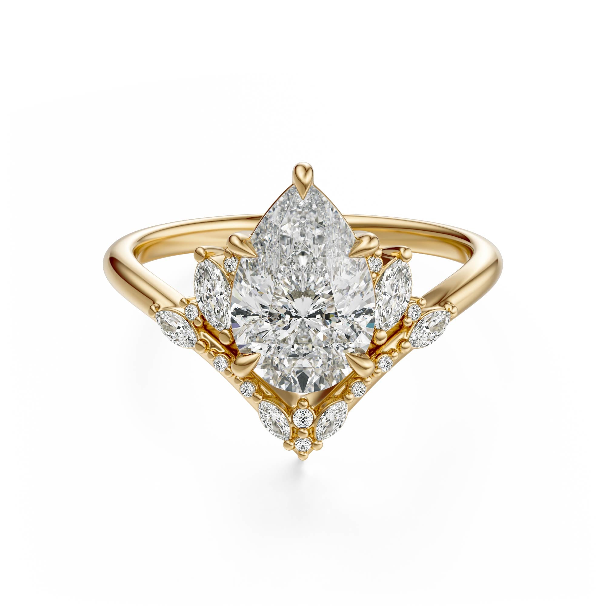 The Aurora Ring | Setting Only
