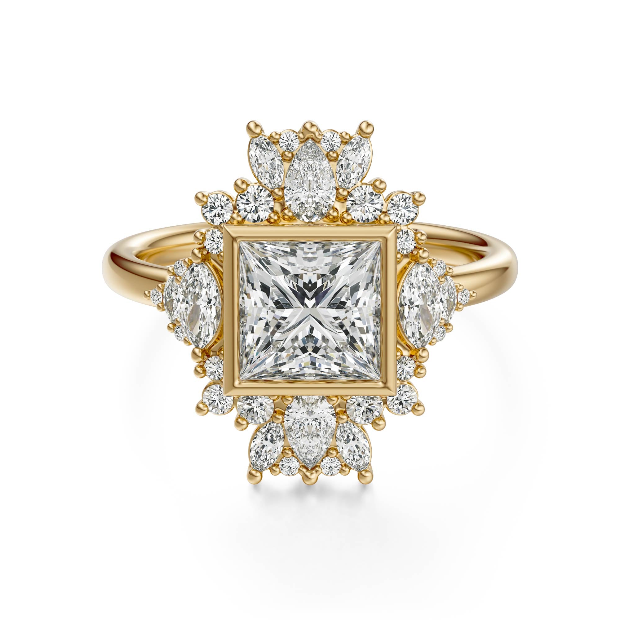 The Ethereal Ring | Princess | Setting Only