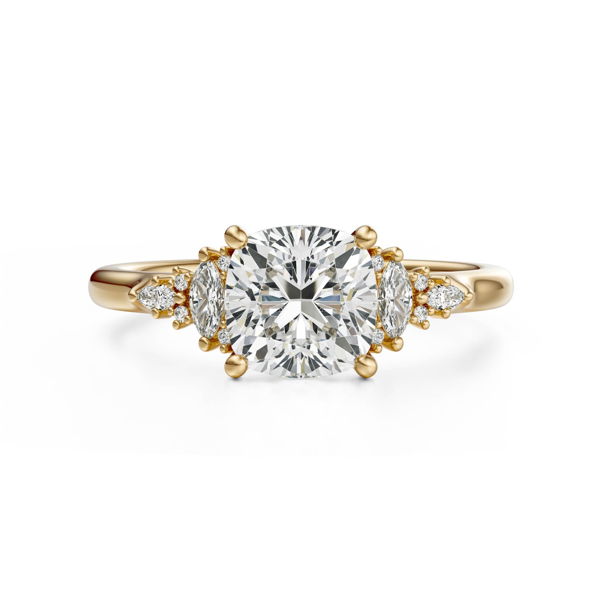 The Maeve Ring | Cushion | Setting Only