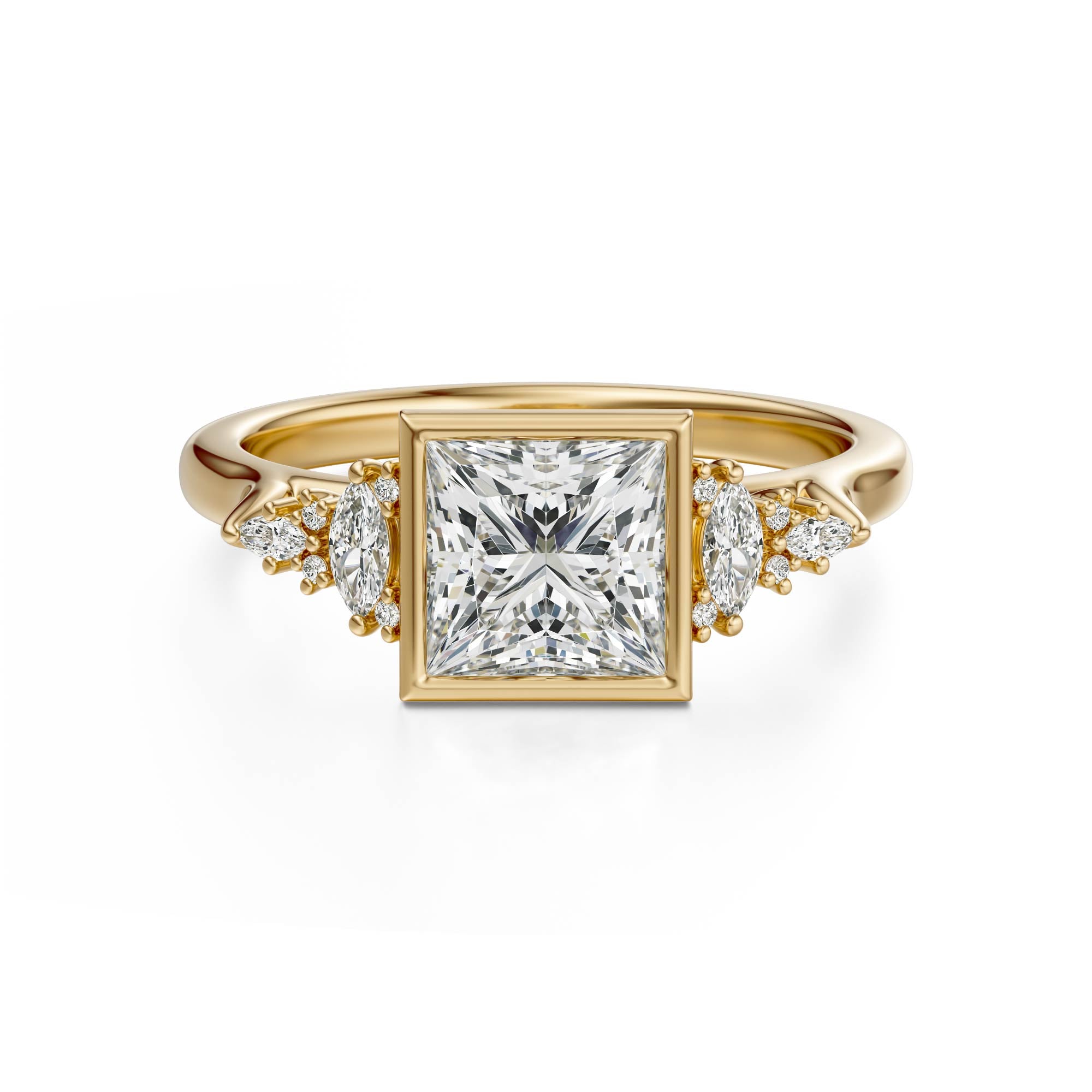 The Bezel Maeve Ring | Princess