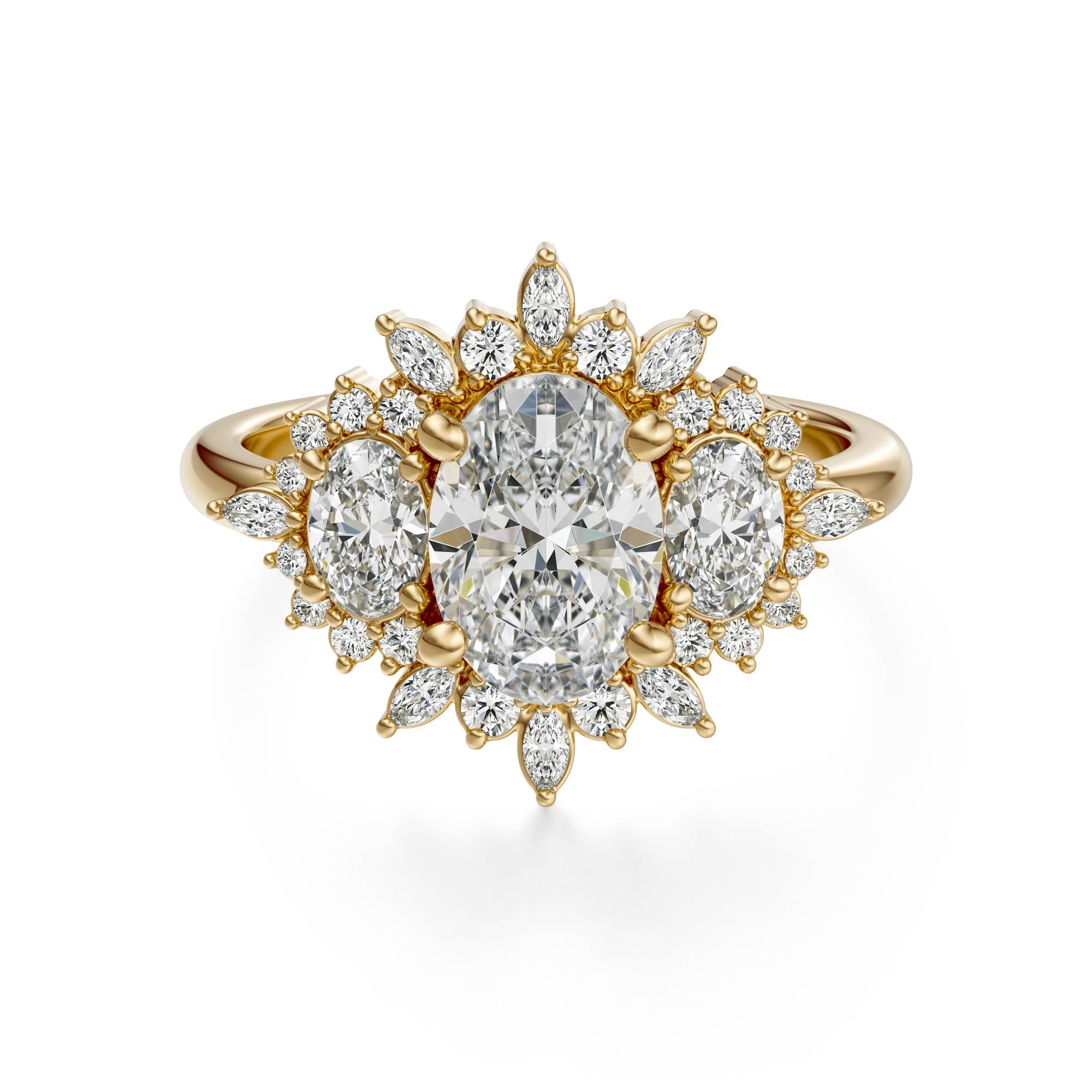 The Marial Ring | Oval
