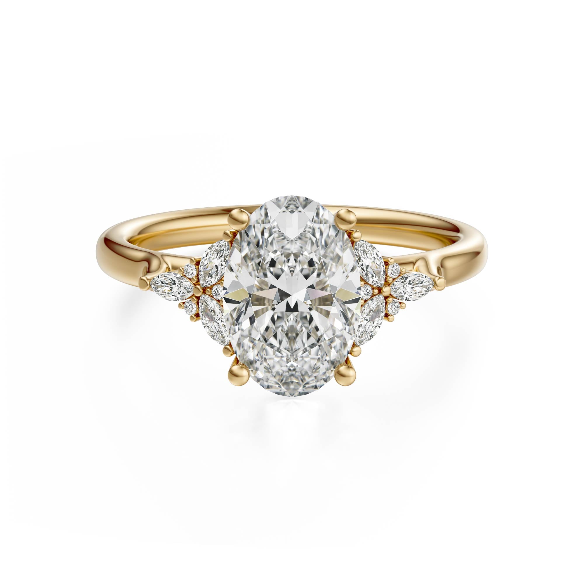 The Meadow Ring | Oval - Lavender Creek Gems