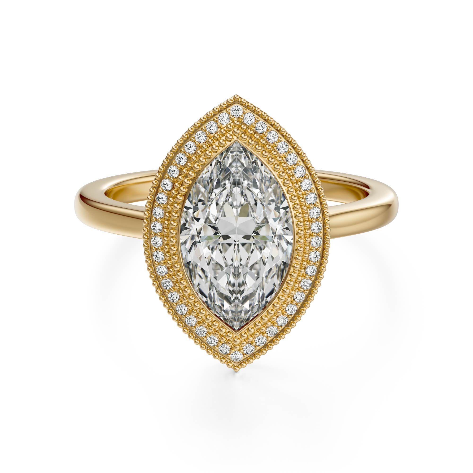 The Satine Ring | Marquise