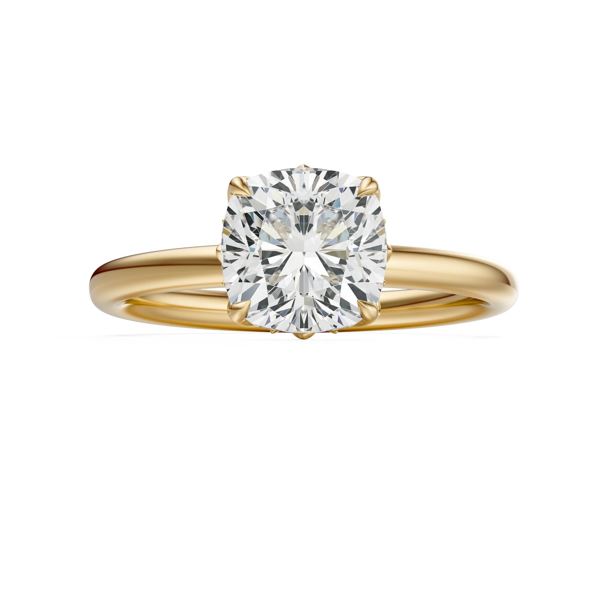 The Secret Garden Ring | Cushion | Setting Only