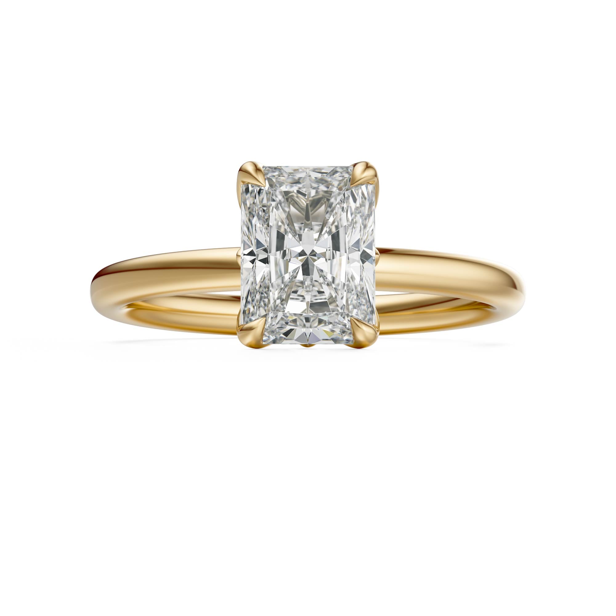 The Secret Garden Ring | Radiant | Setting Only