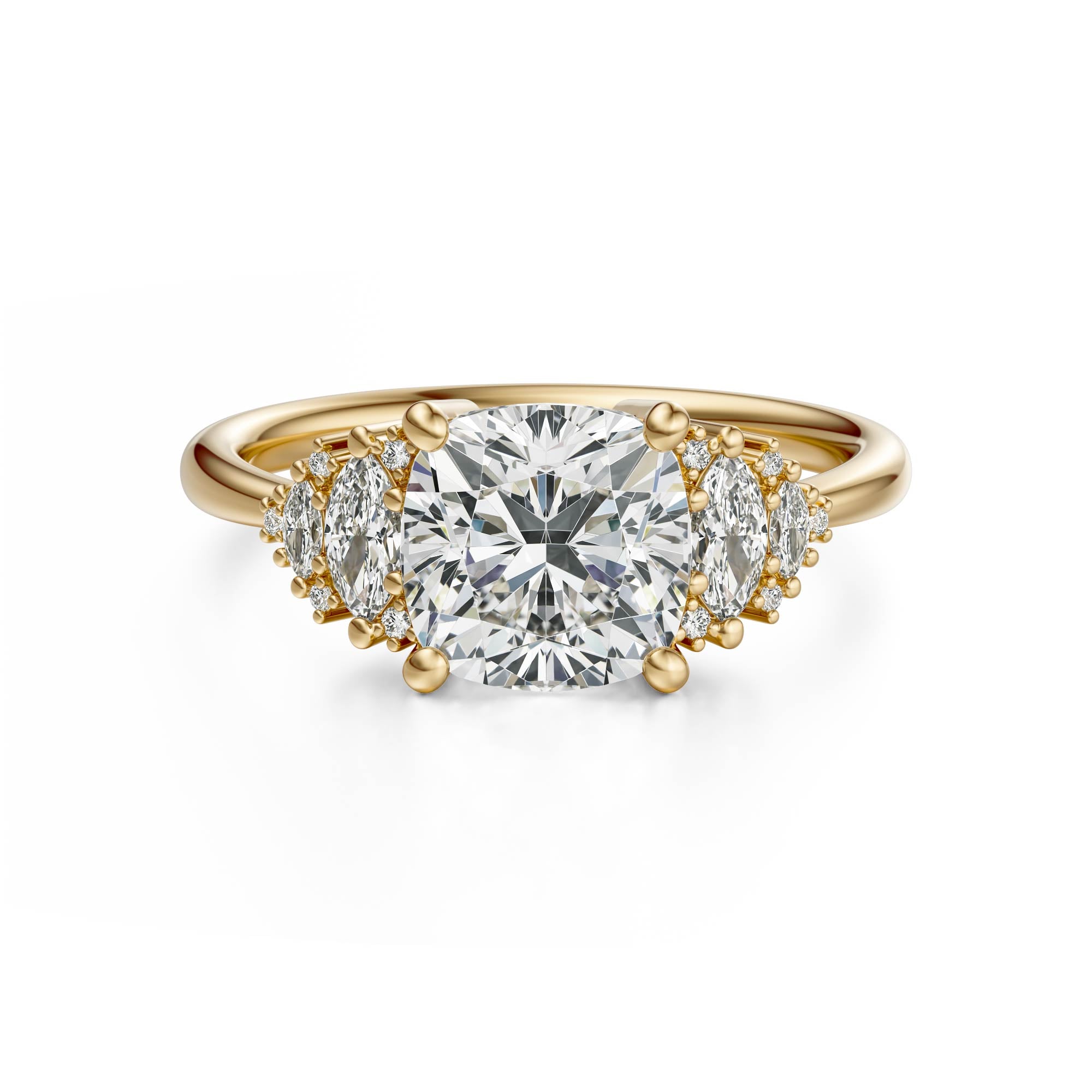 The Vivienne Ring | Cushion