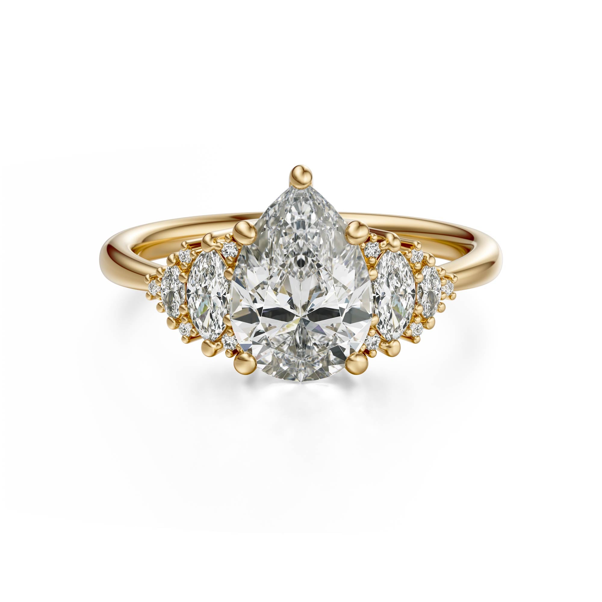 The Vivienne Ring | Pear