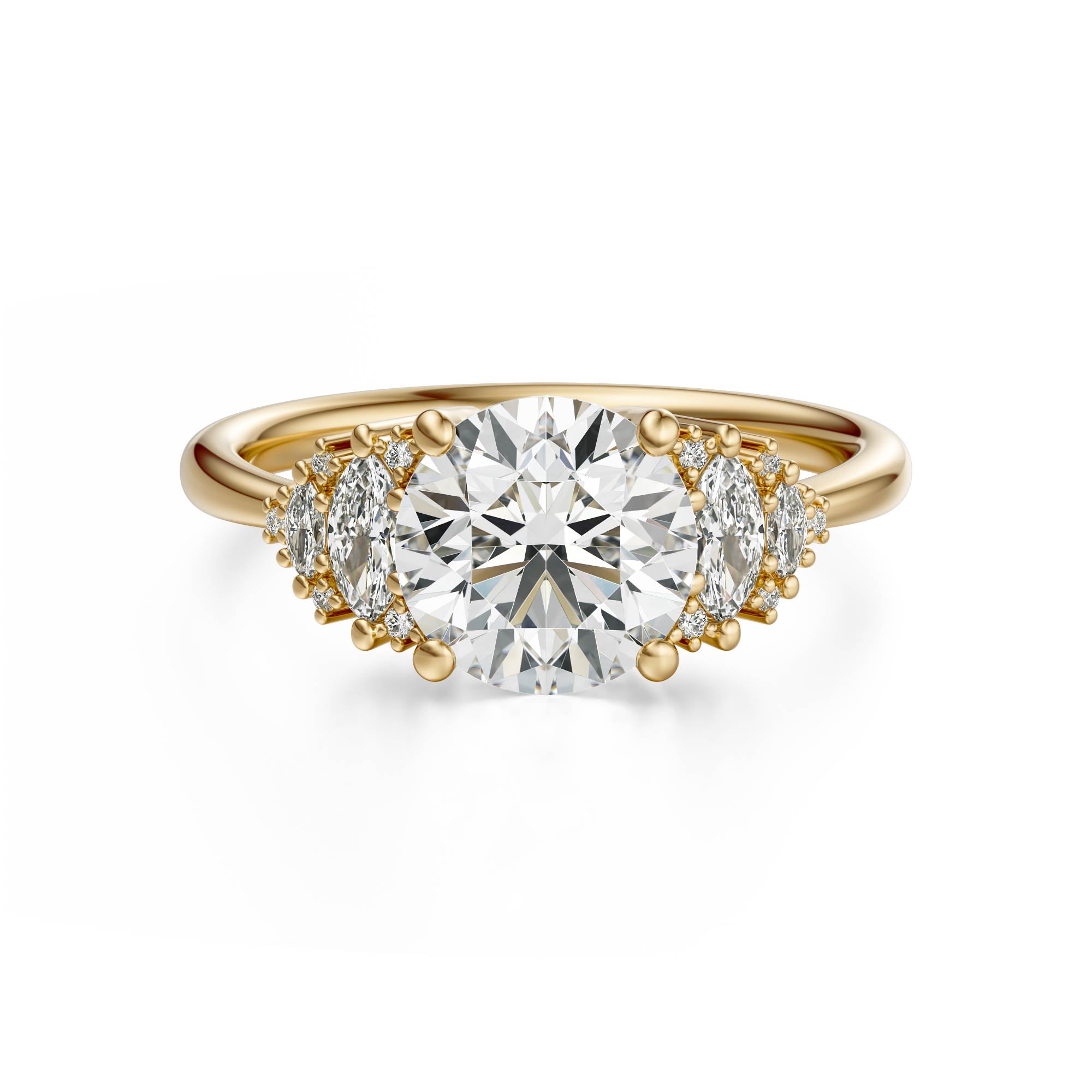 The Vivienne Ring | Round