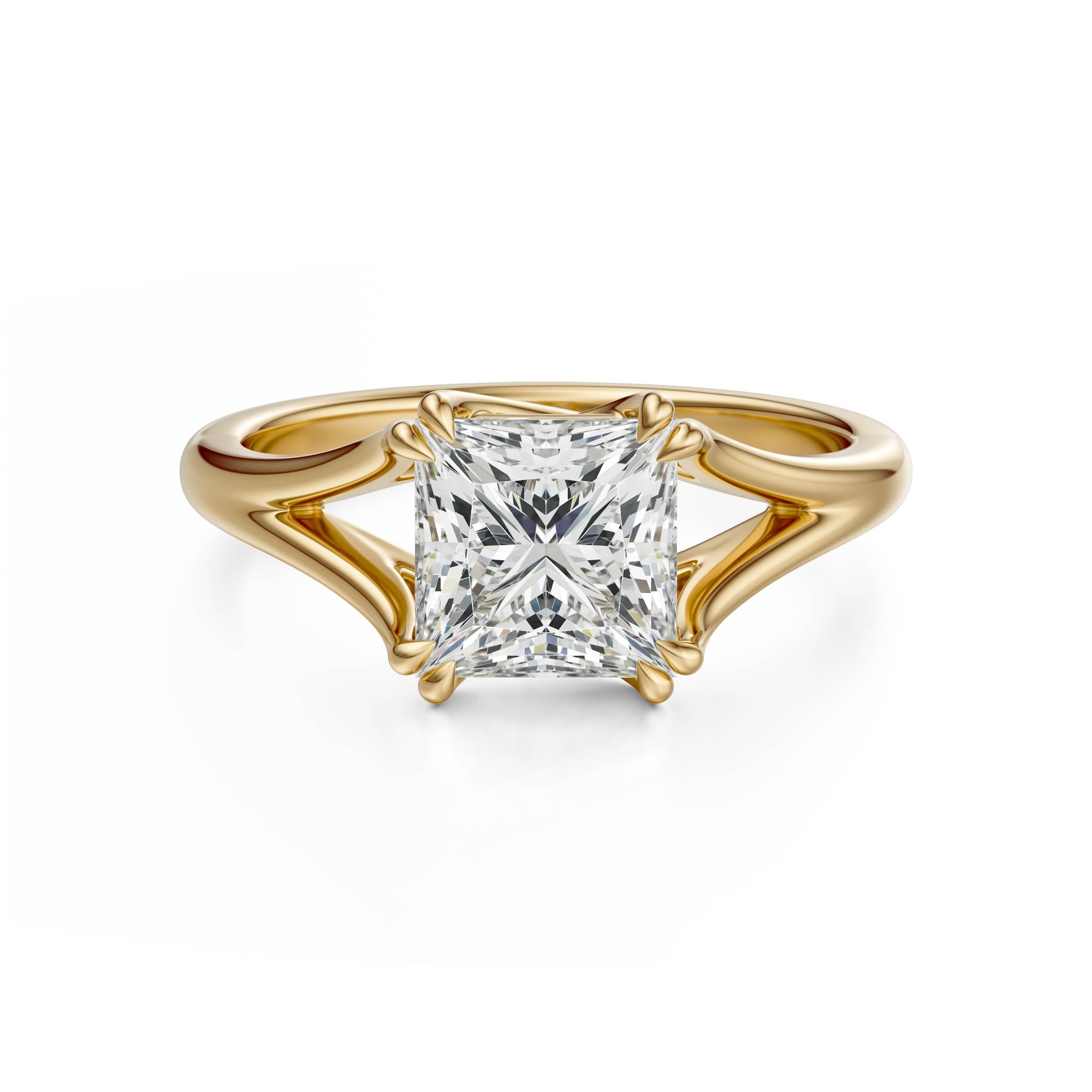 The Weaver Ring | Princess | Setting Only - Lavender Creek Gems