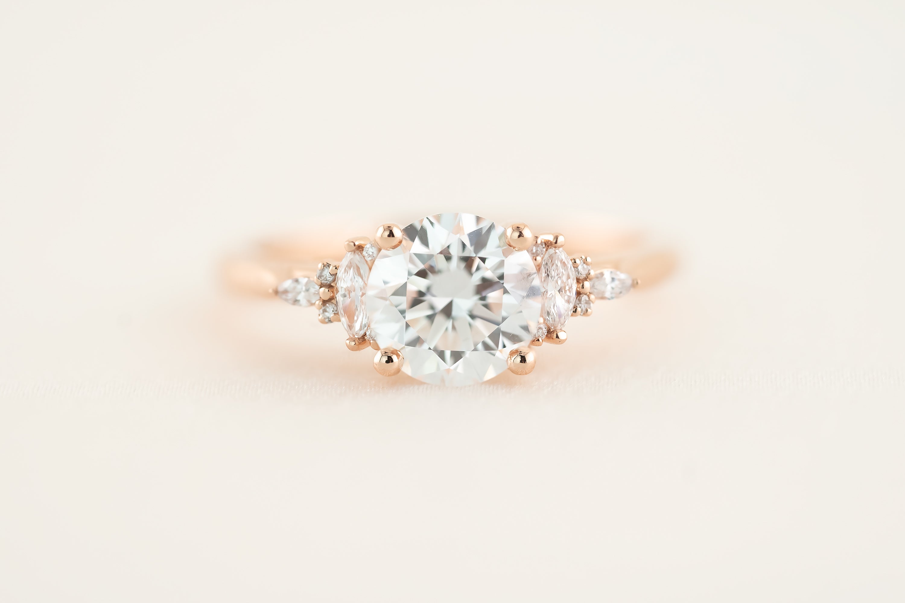 The Maeve 1.51 CT Round Diamond Ring - Lavender Creek Gems