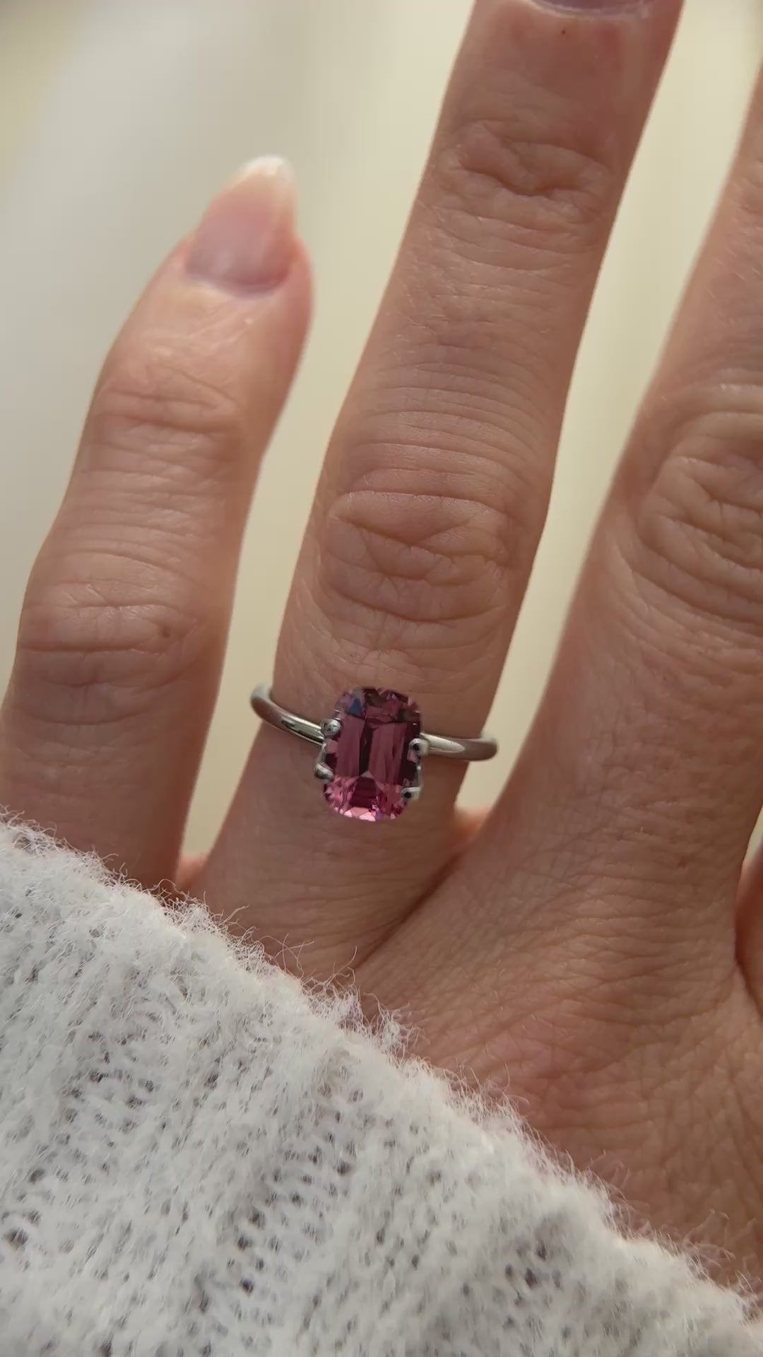 2.02 CT Cushion Cut Pink Spinel
