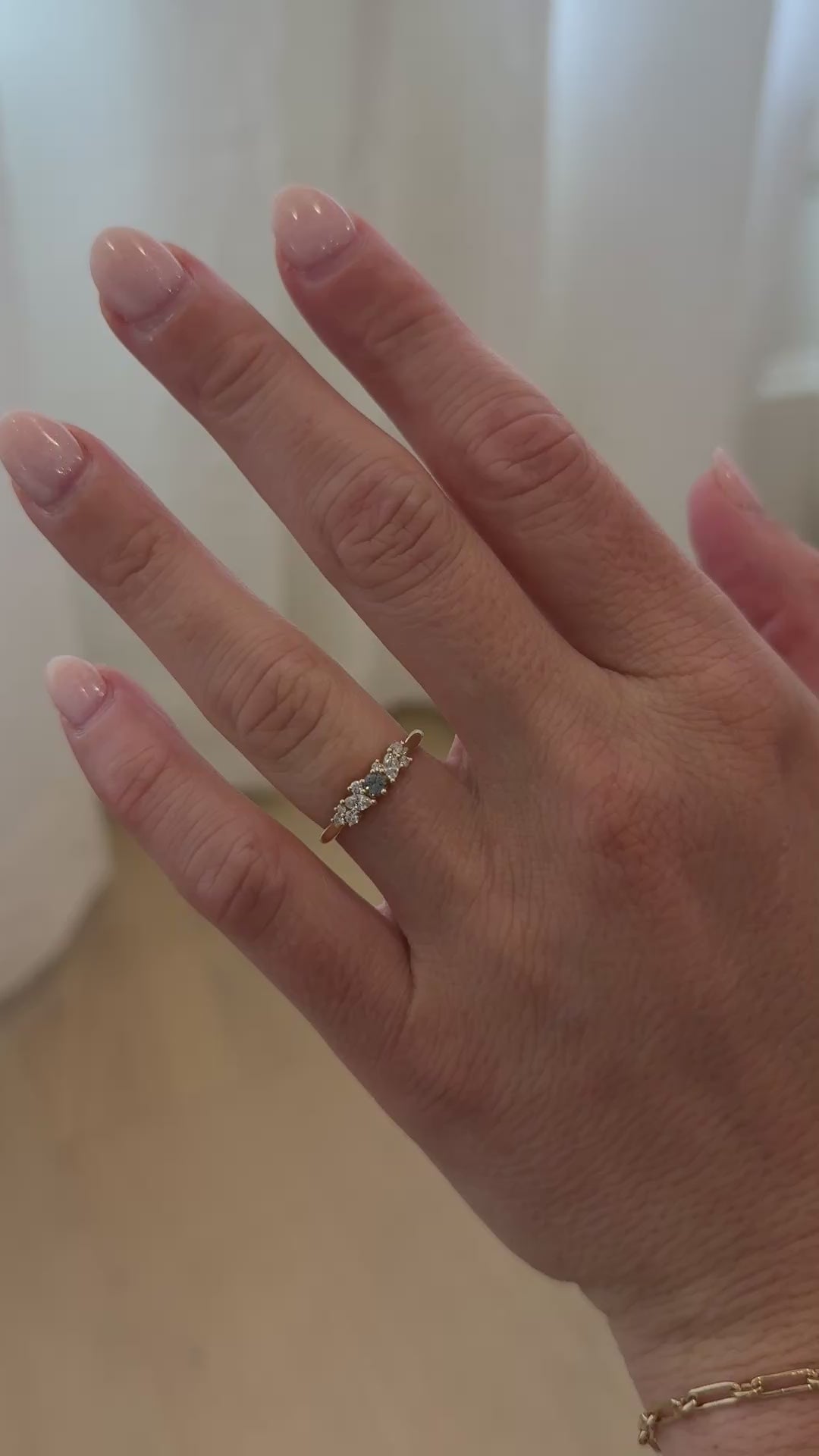 The Verity Ring | Montana Sapphire